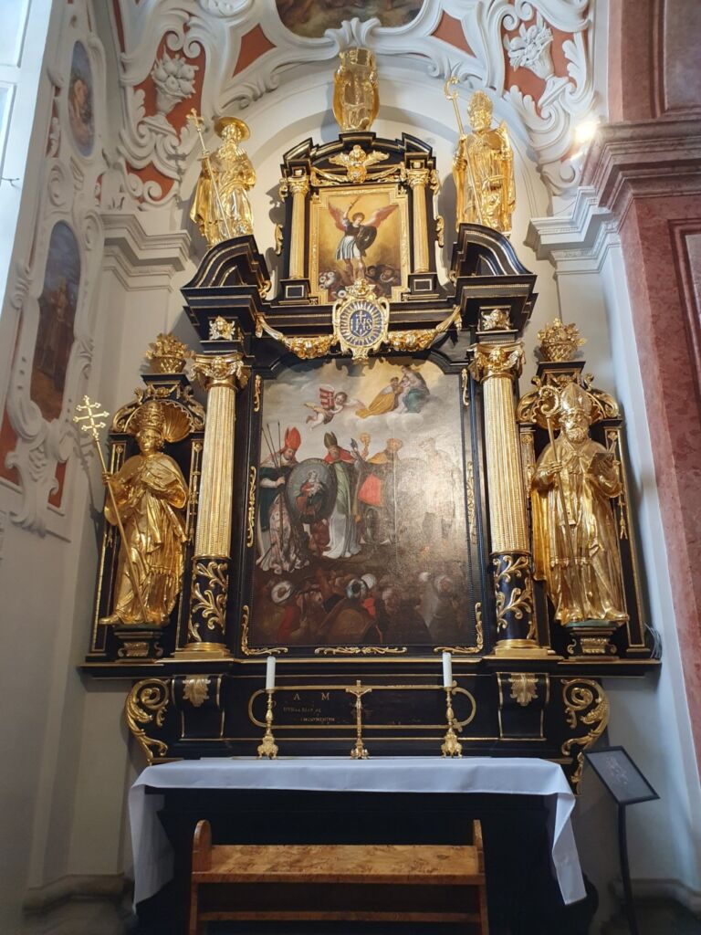 Saint Ignatius of Loyola Benedictine Church of Győr artefacts