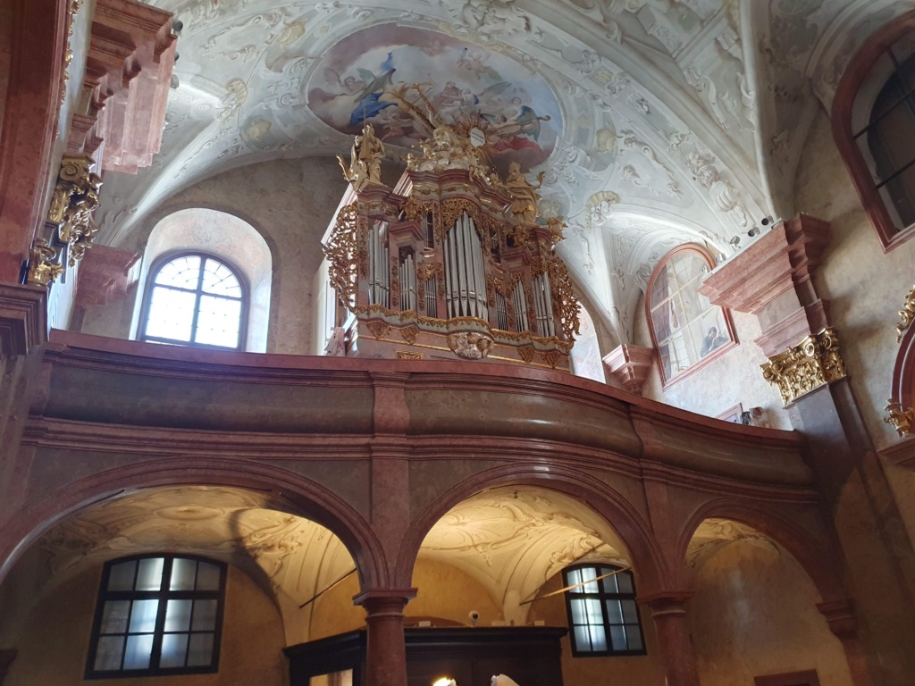 Saint Ignatius of Loyola Benedictine Church of Győr organ