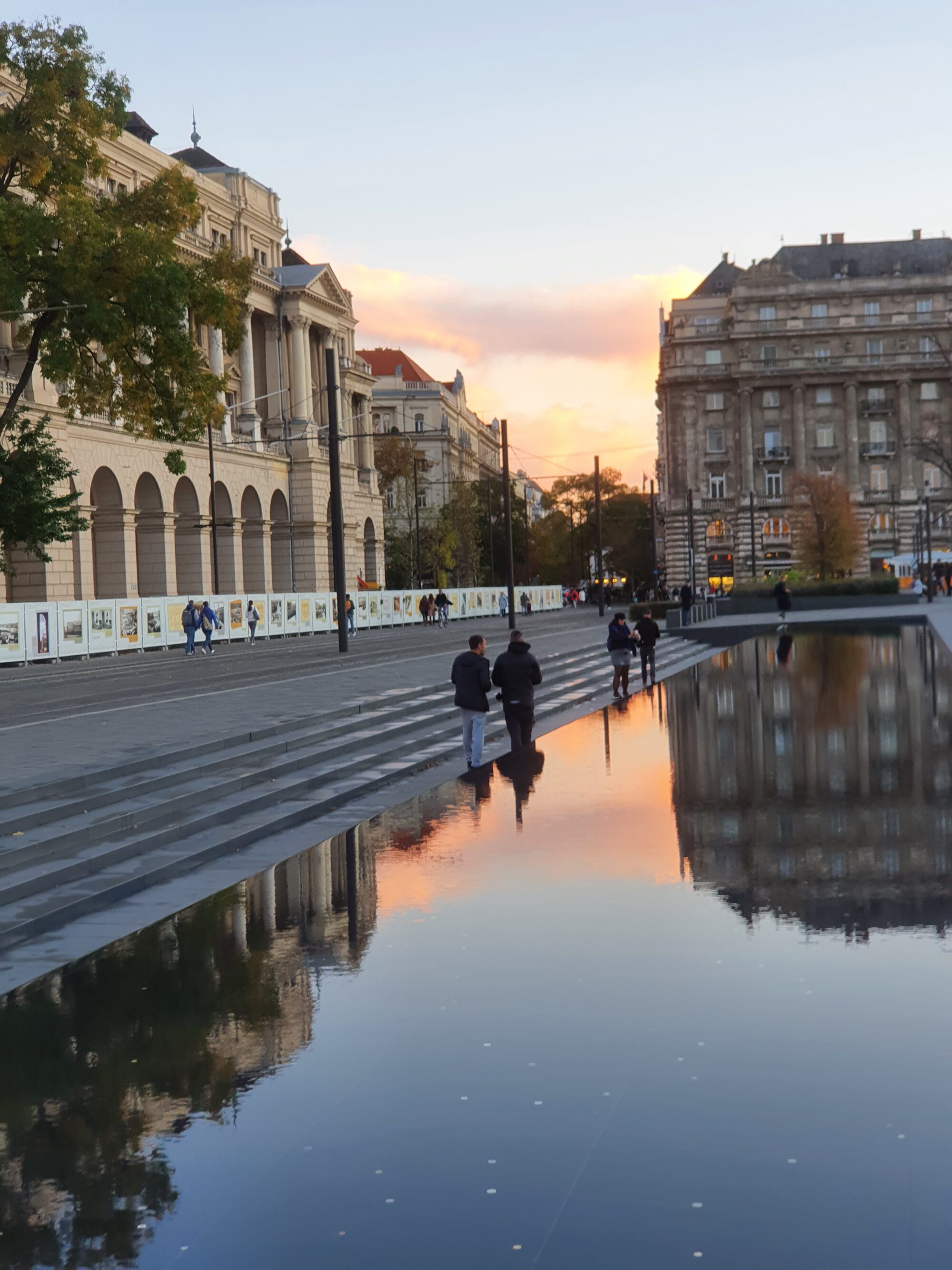 Sunset Budapest Parliament