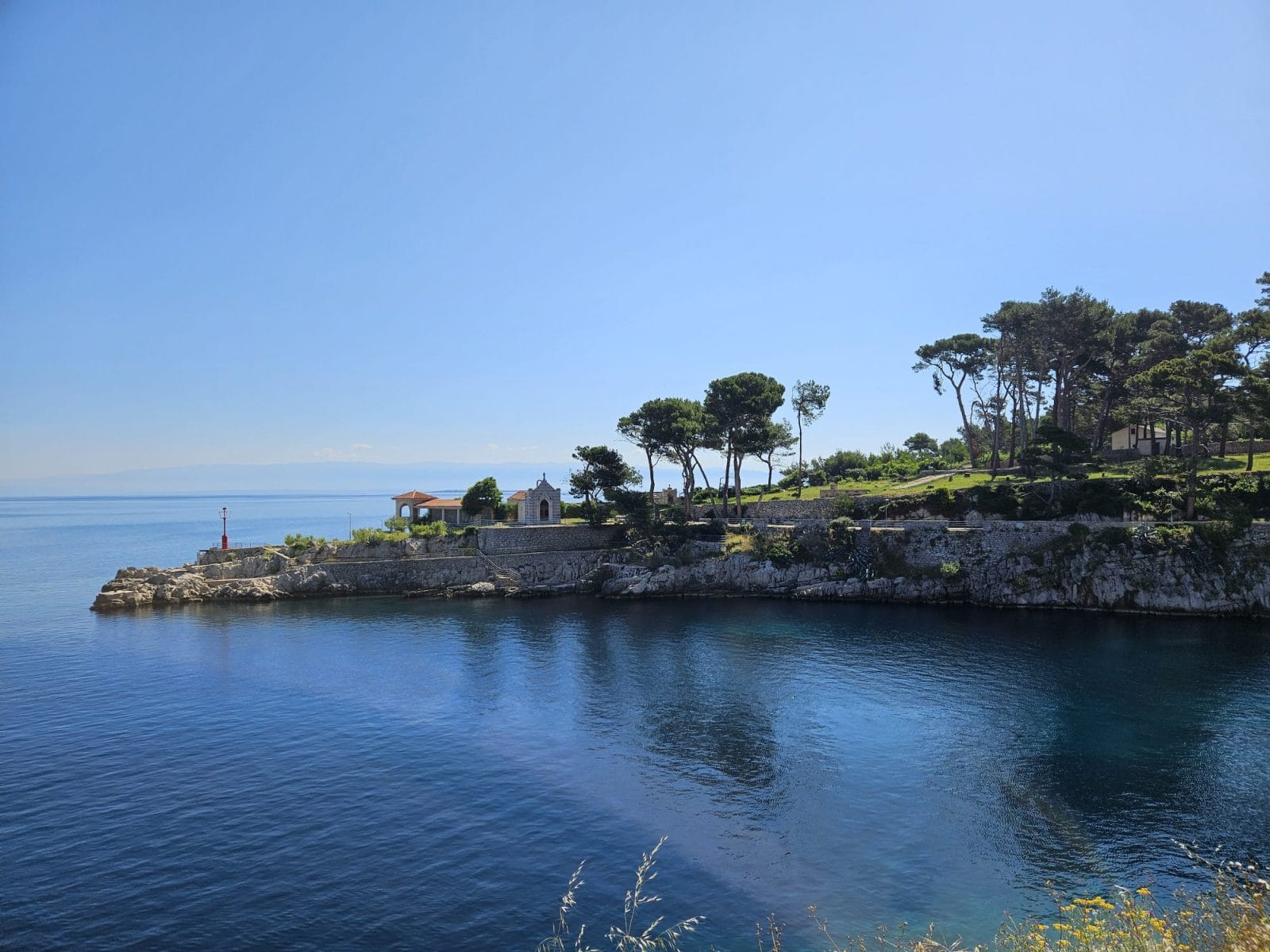 View from the panoramic viewpoint above Veli Lošinj