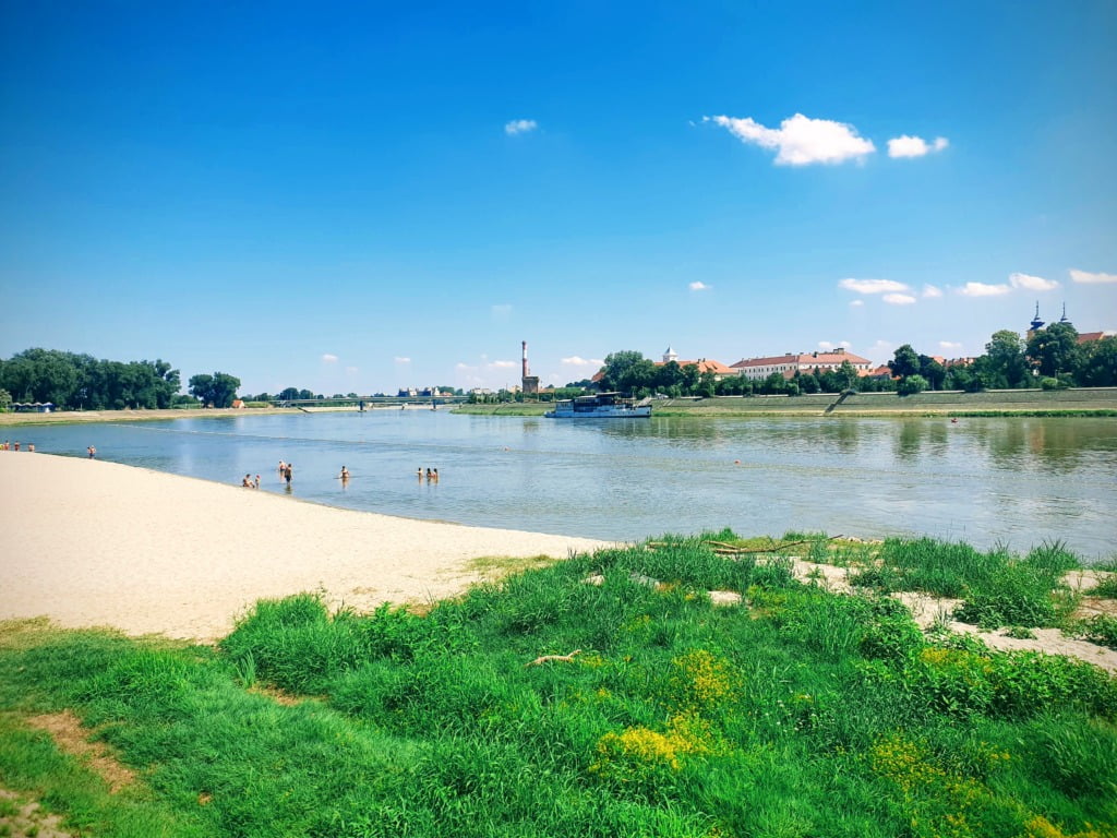 River Drava Beach in Osijek