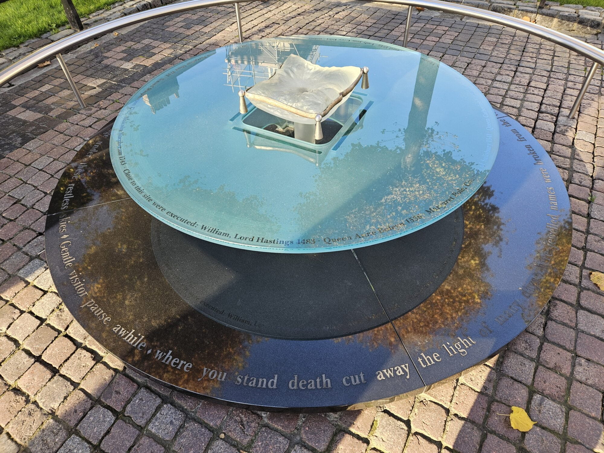 Anne Boleyn Execution Site on Tower Green