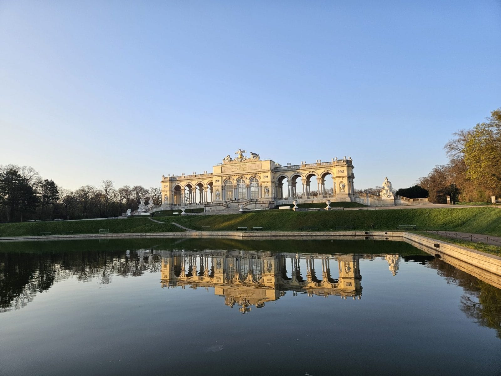 Gloriette Schönbrunn Reflection