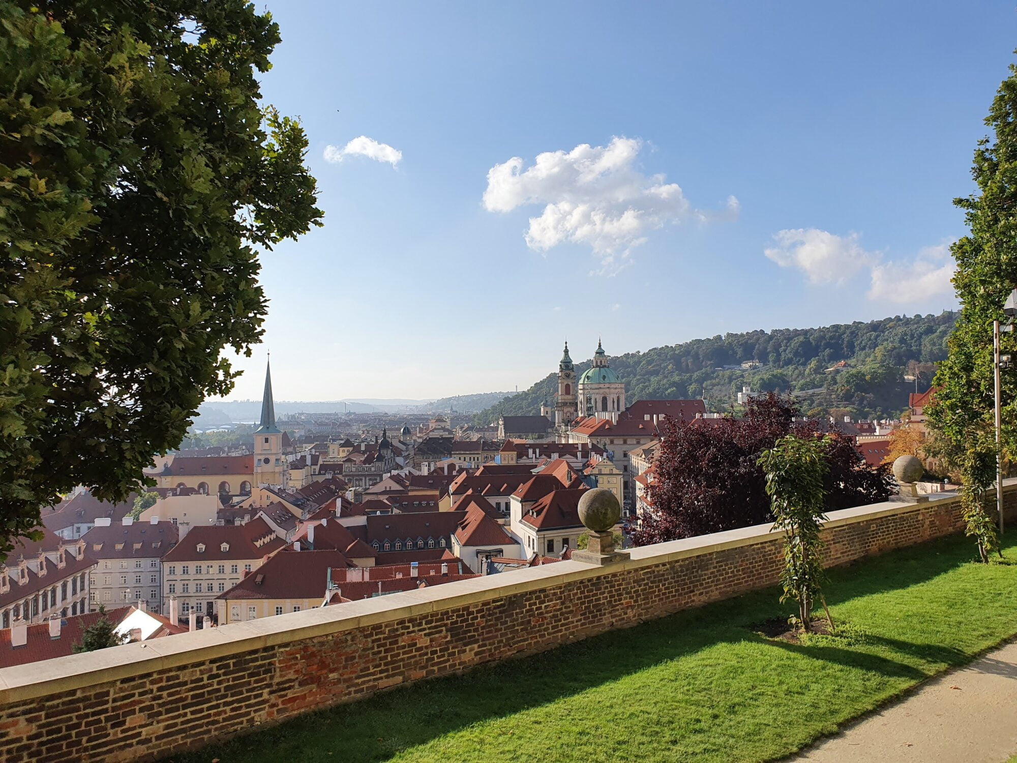 Lesser Town From Prague Castle