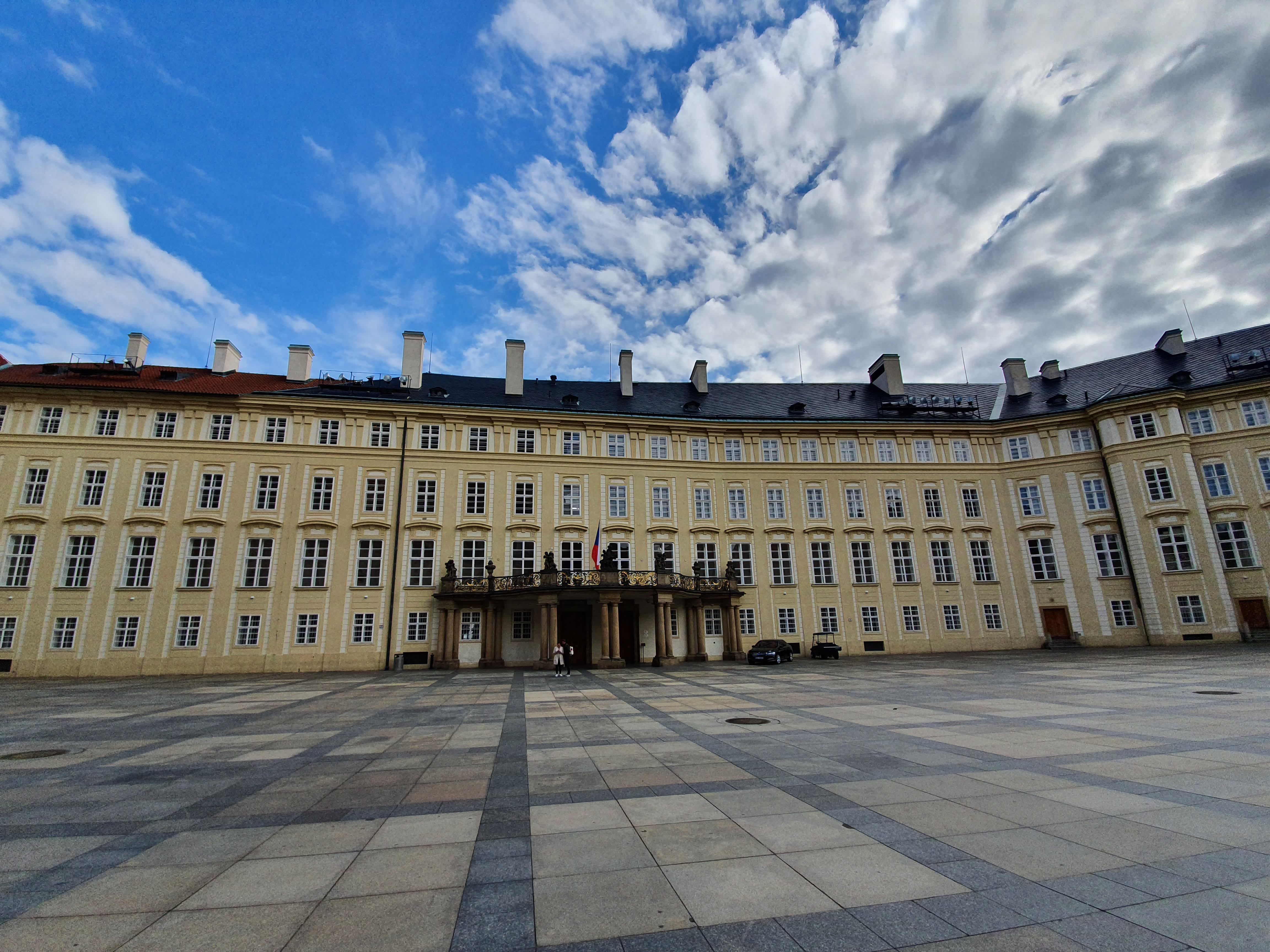 Square in Prague Castle