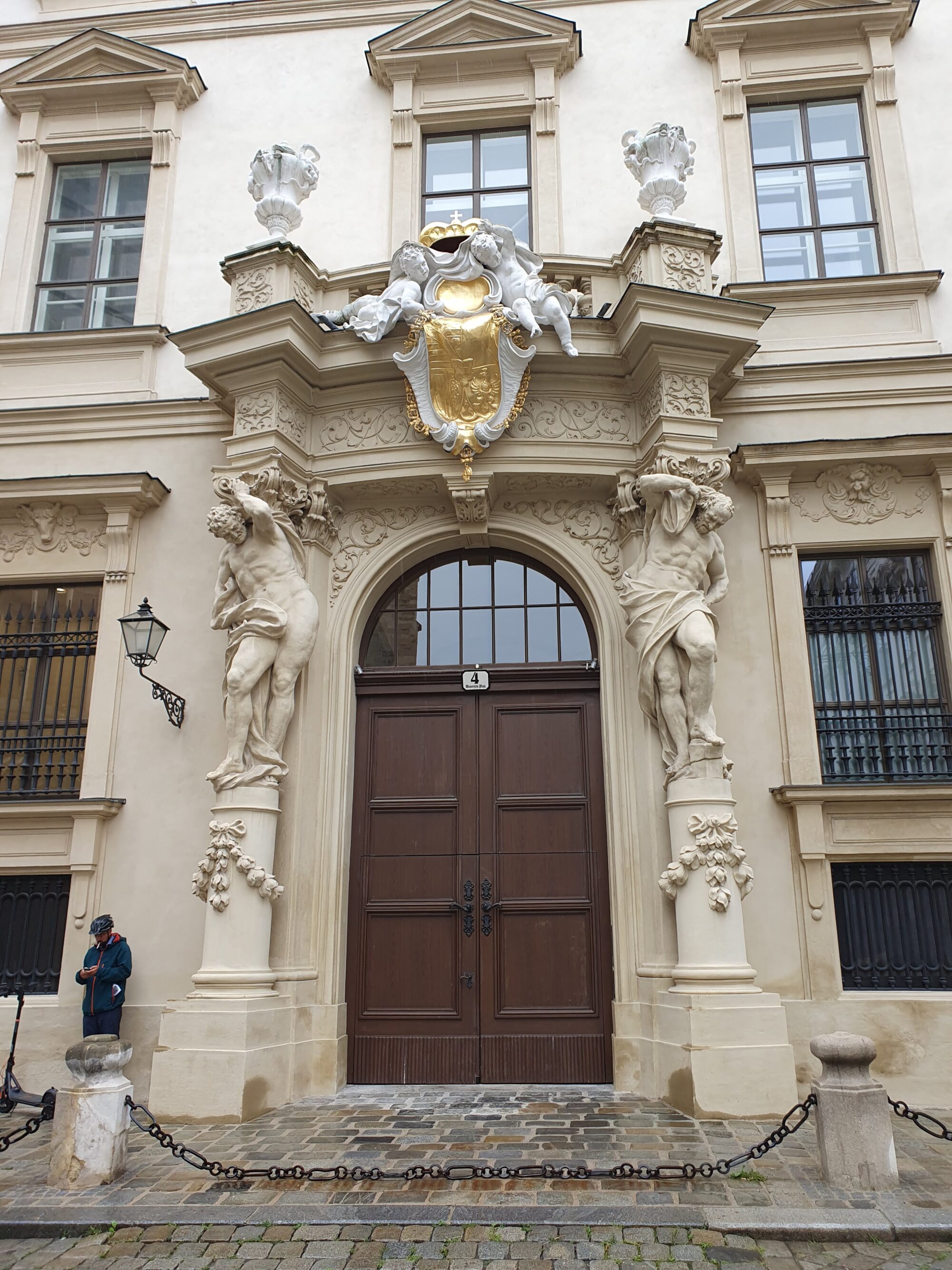 Stadtpalais Liechtenstein Entrance