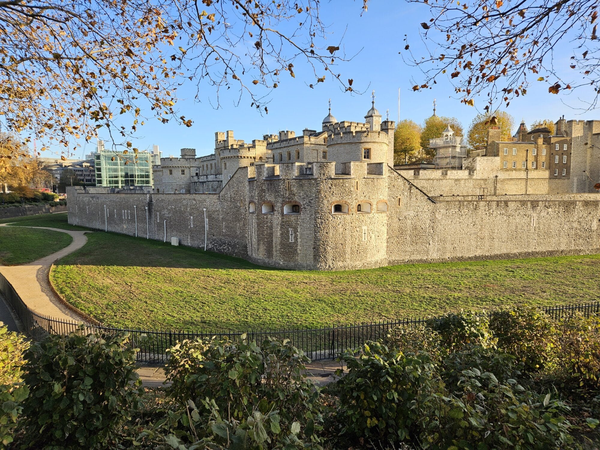 The tower of London Moat