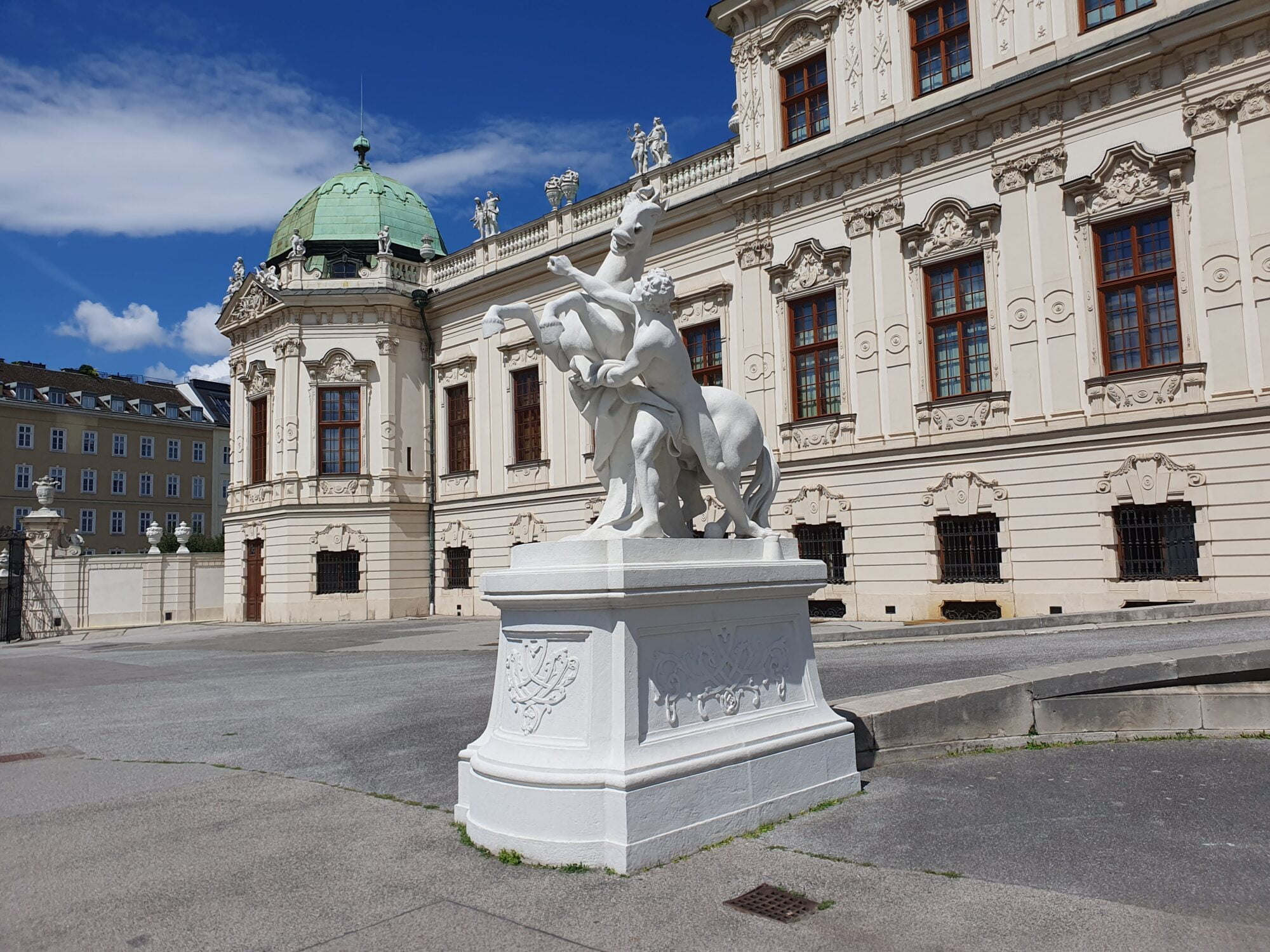 Baroque Statue Upper Belvedere