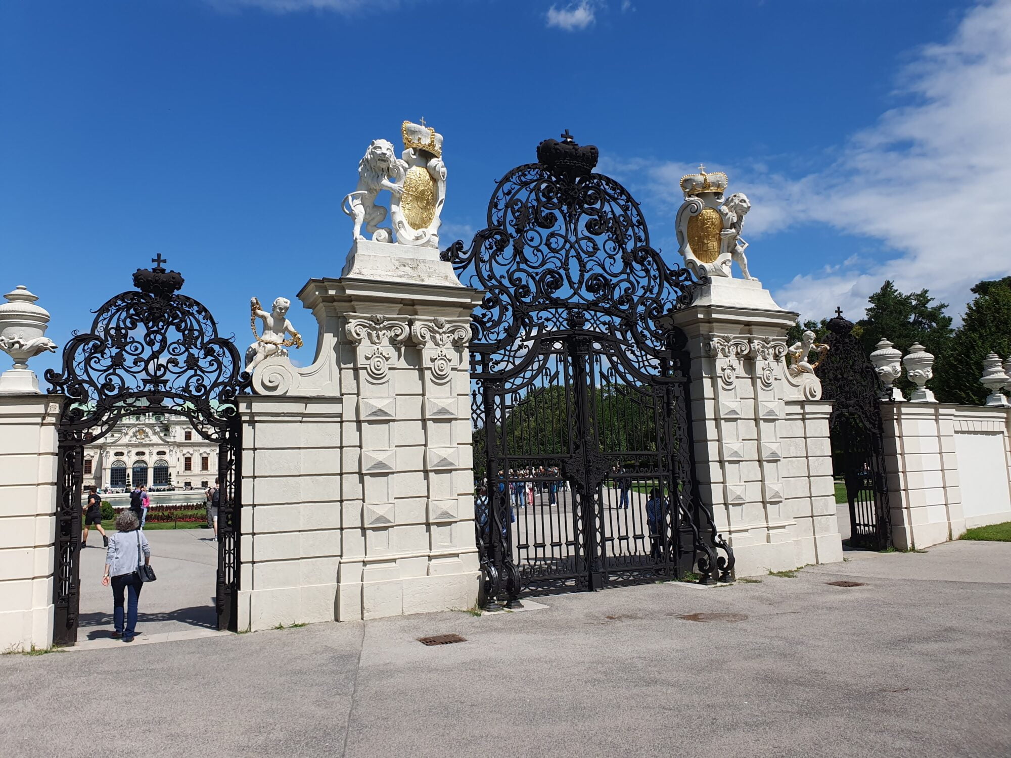 Belvedere Palace Entrance Gate