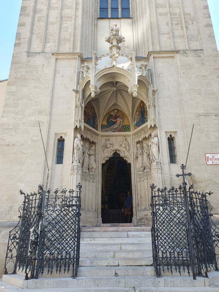 Catholic Church Maria am Gestade Entrance