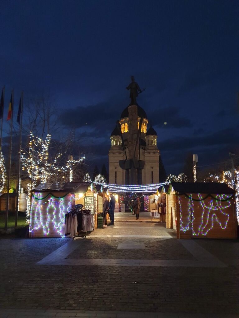 Christmas Lights Orthodox Cathedral