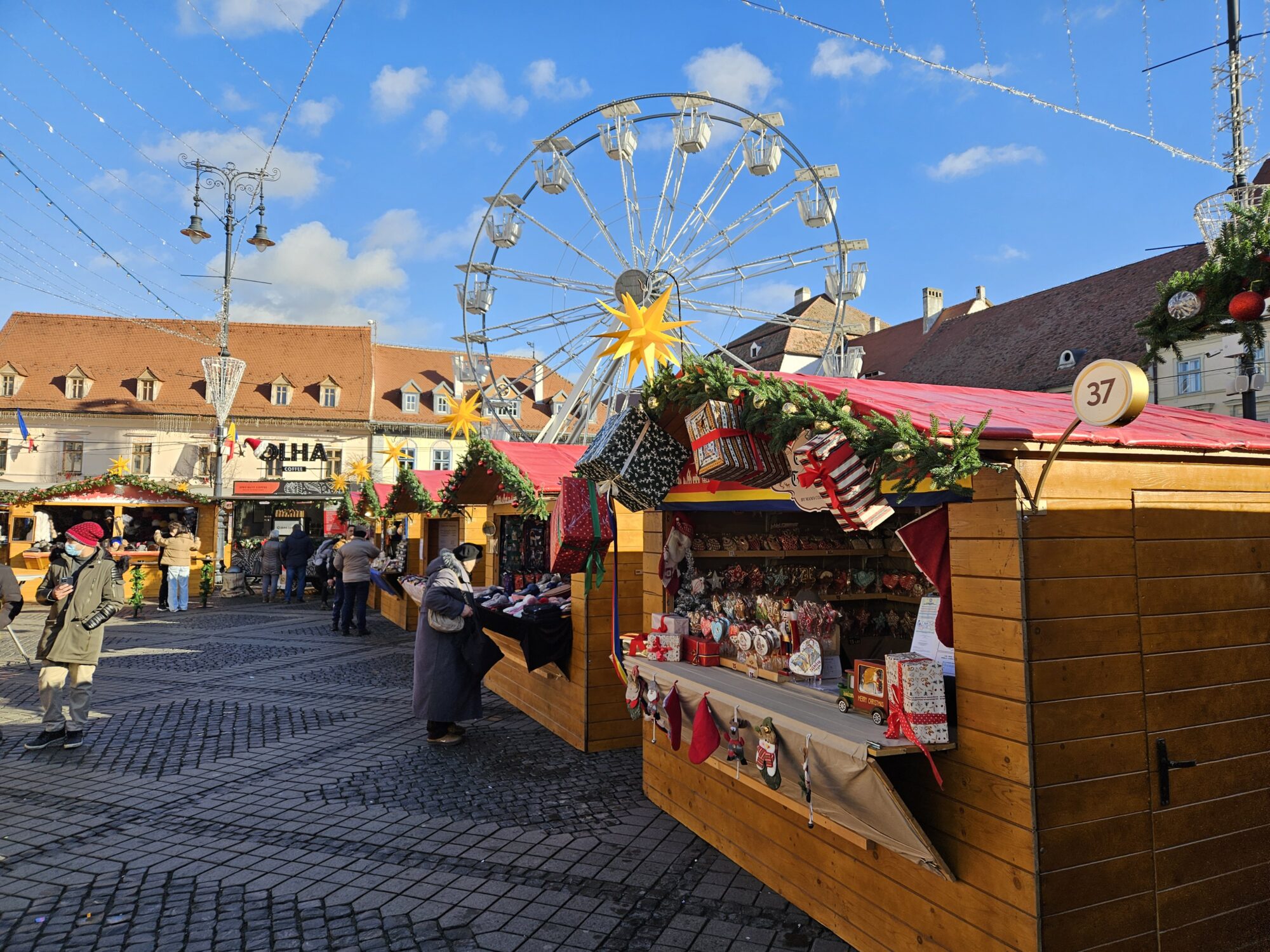 Christmas Market Stalls