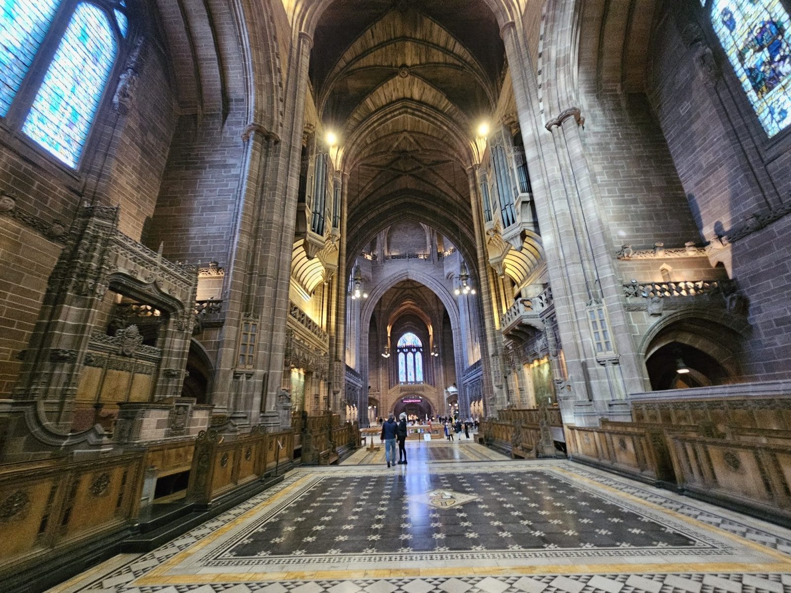 Inside Liverpool Cathedral