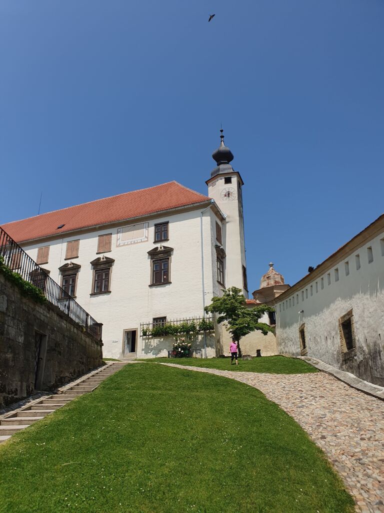 Main courtyard of ptuj castle