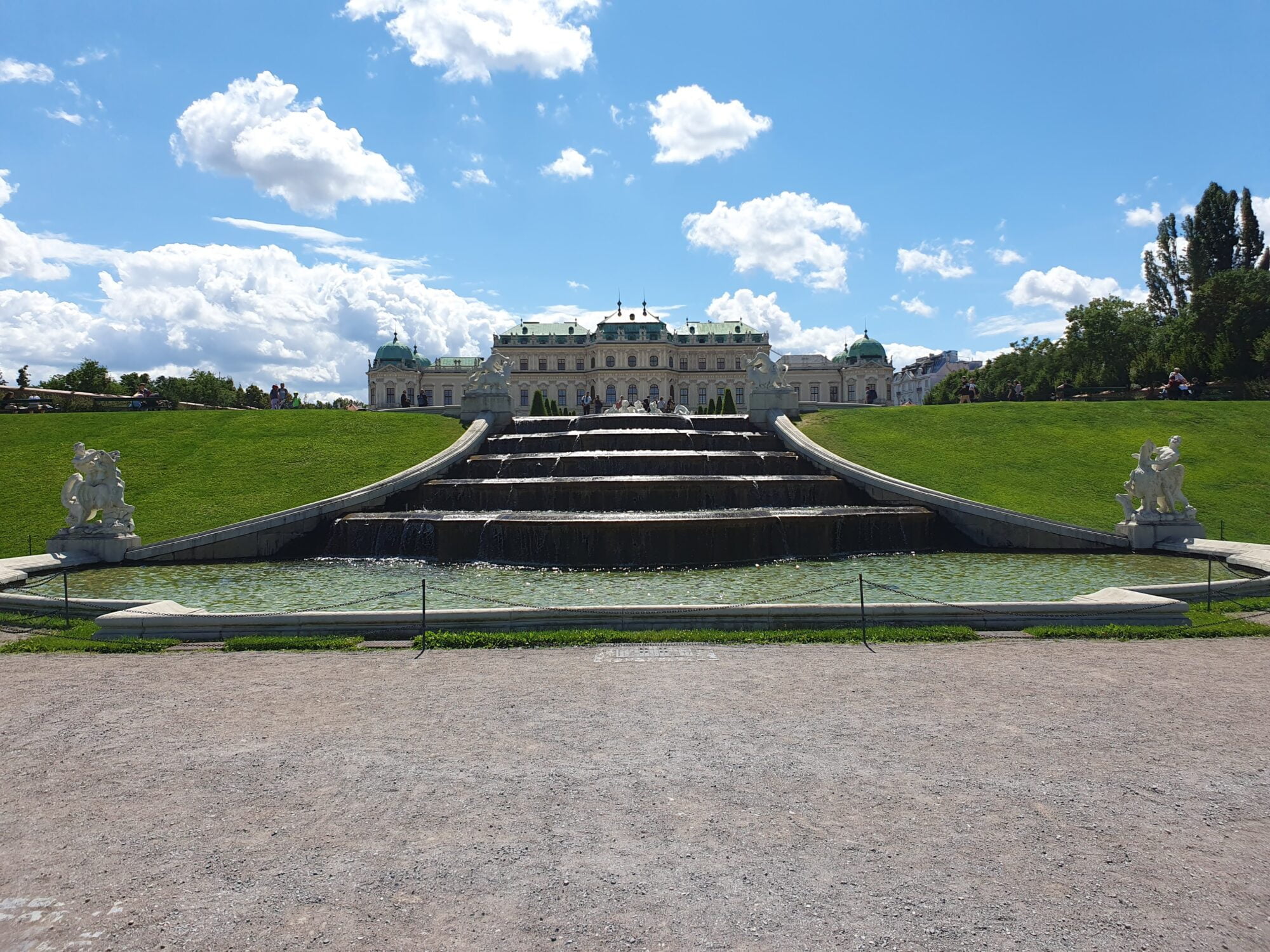 Main fountain Belvedere