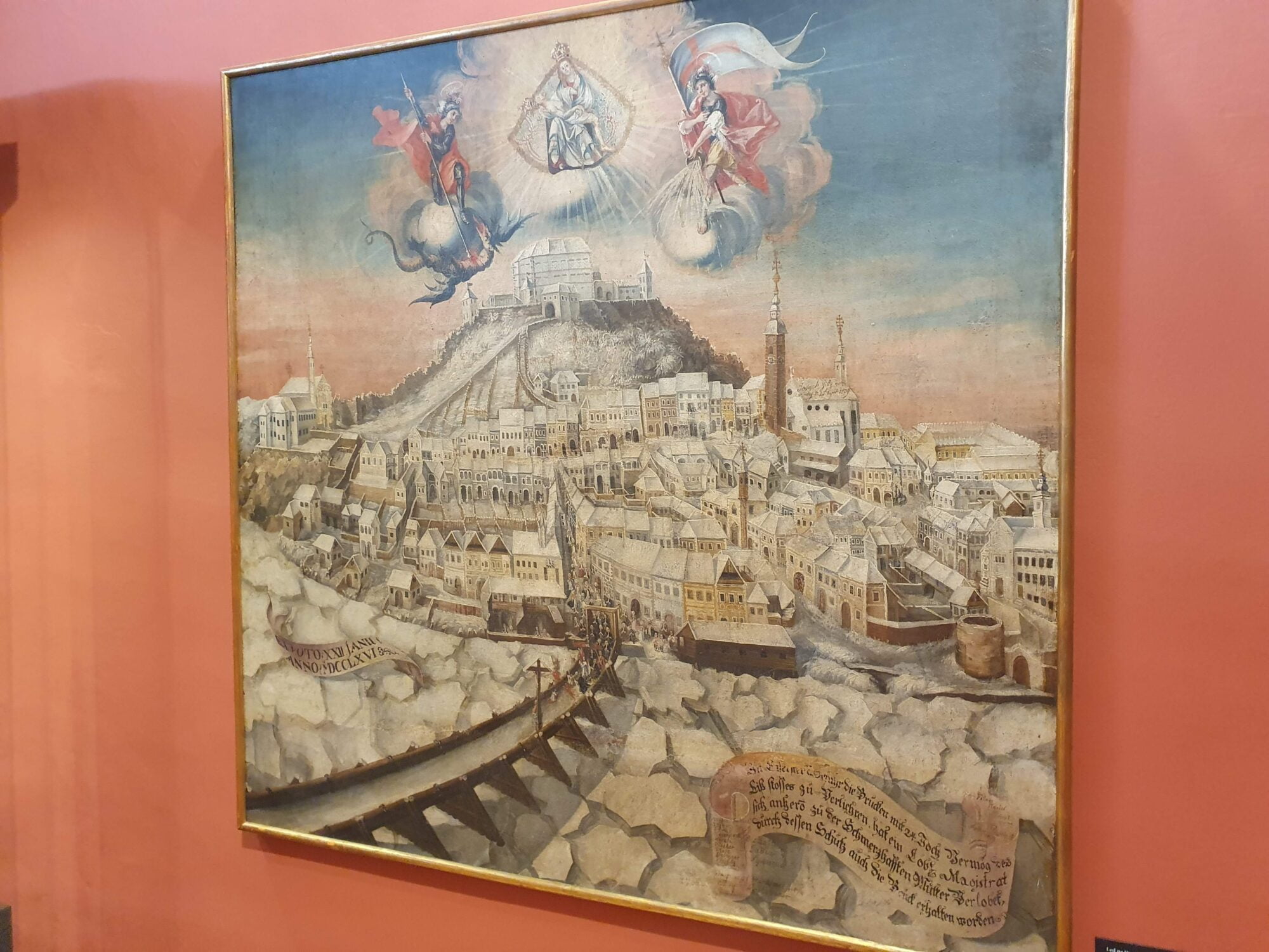 Painting of castle