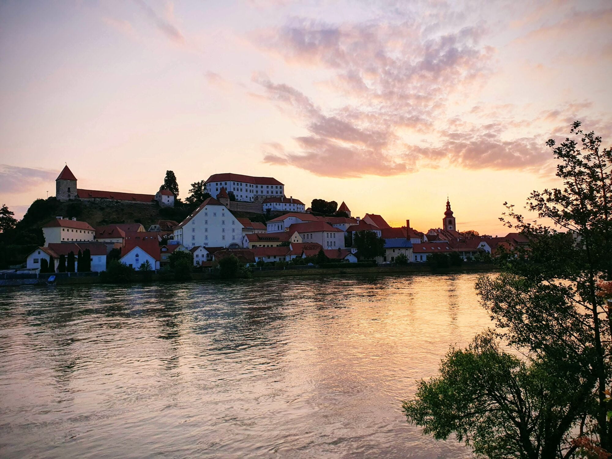 Ptuj at Sunrise