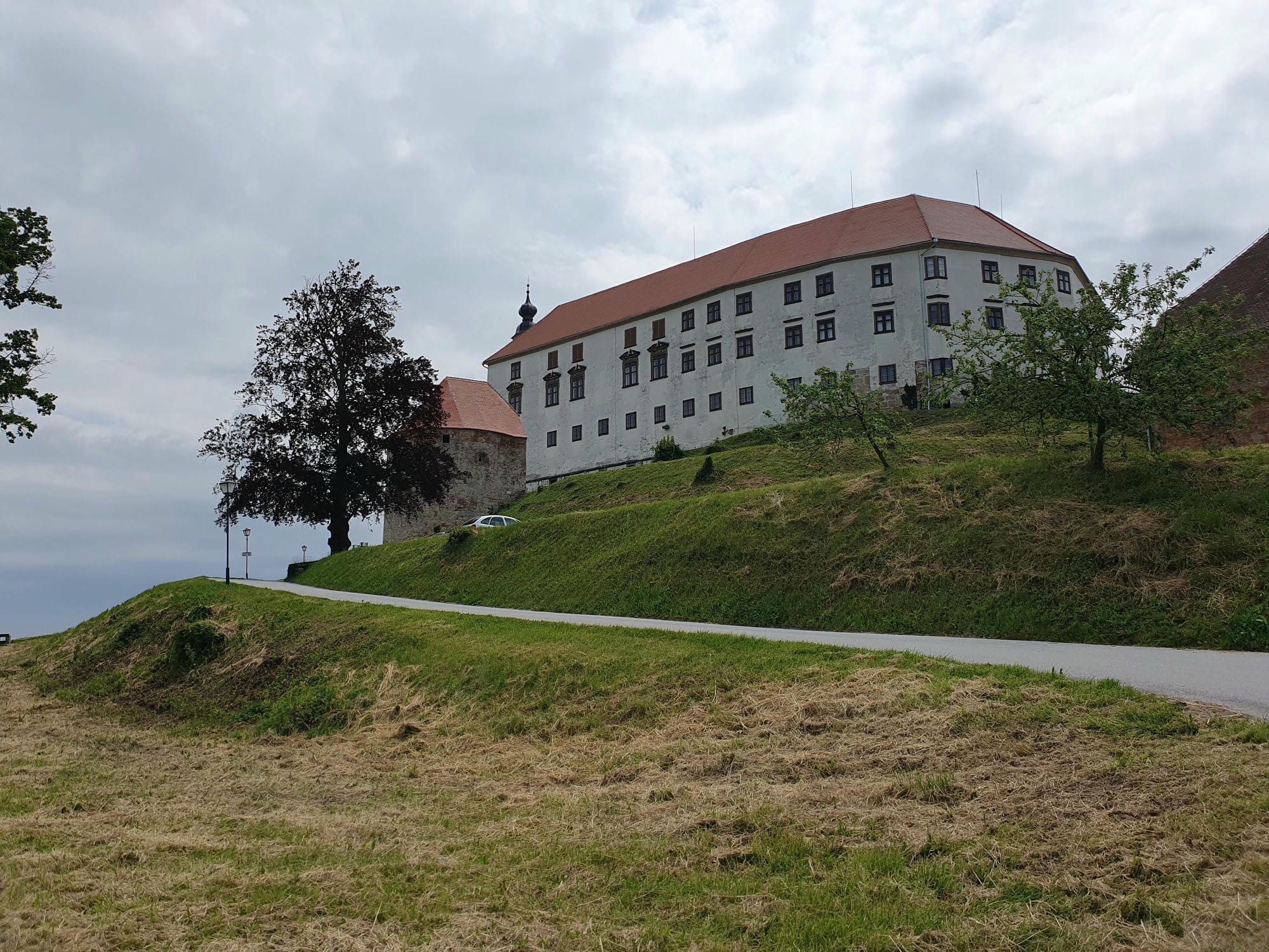 Road to Ptuj Castle
