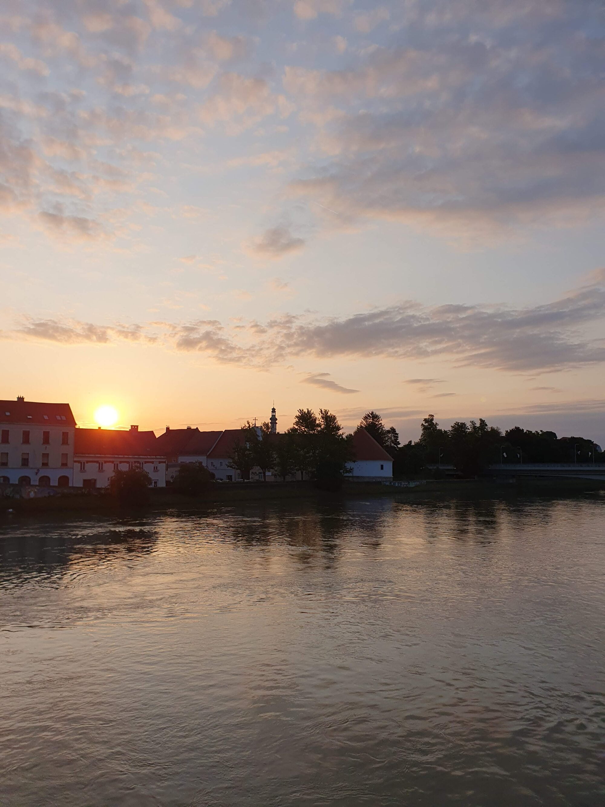 Round Tower Sunrise