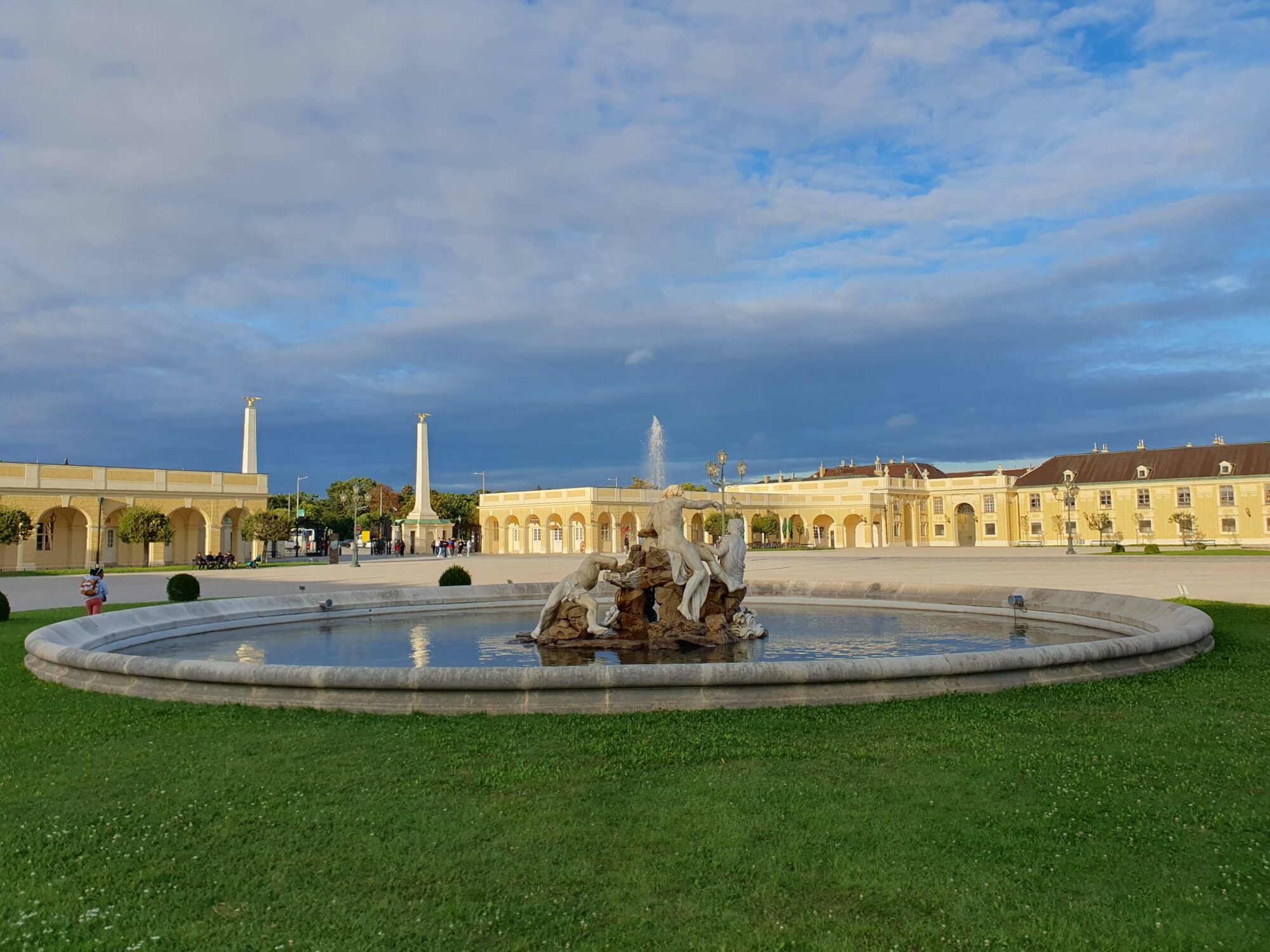 Schönbrunn Palace Courtyard Vienna