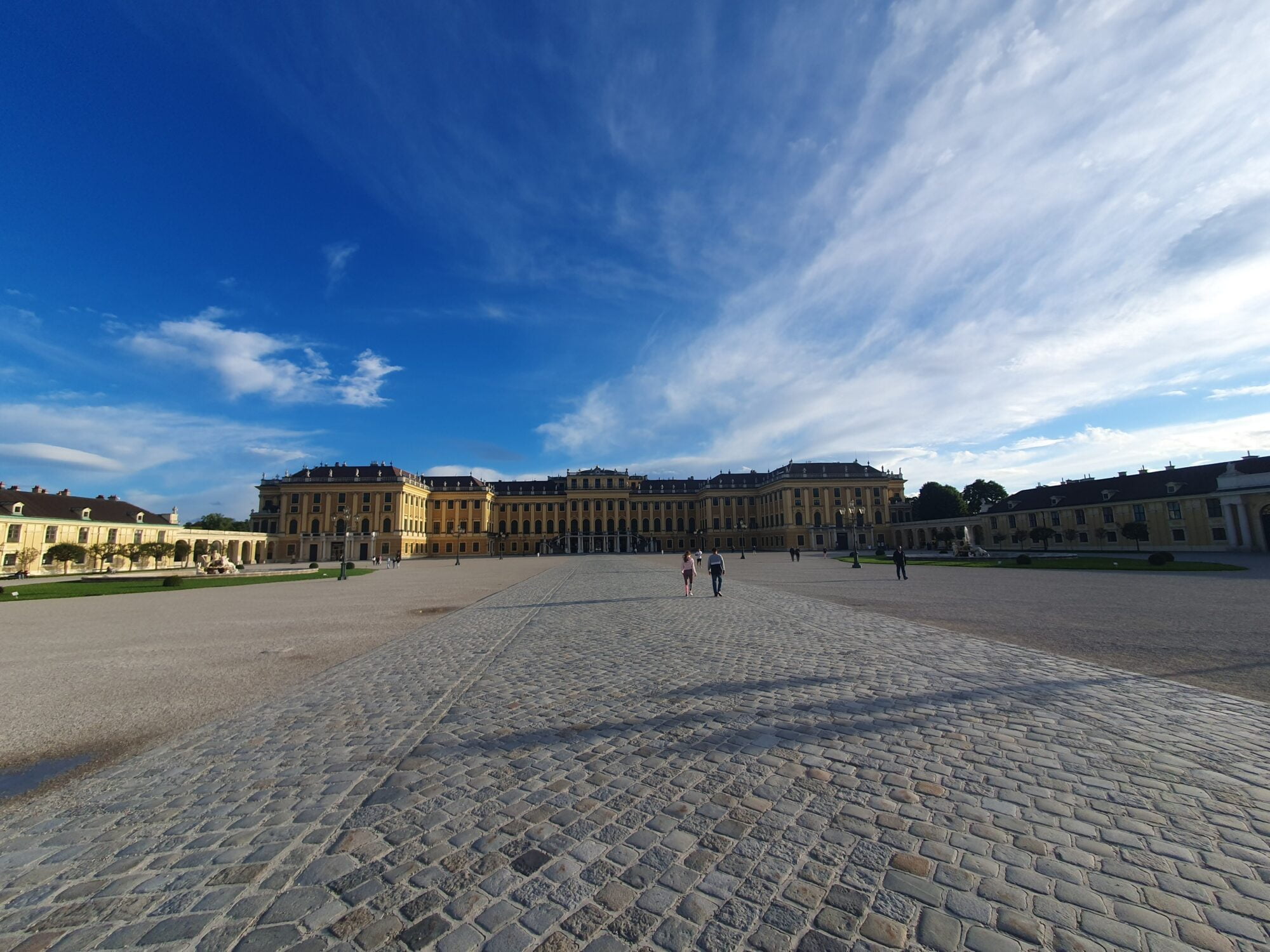 Schönbrunn Palace Courtyard