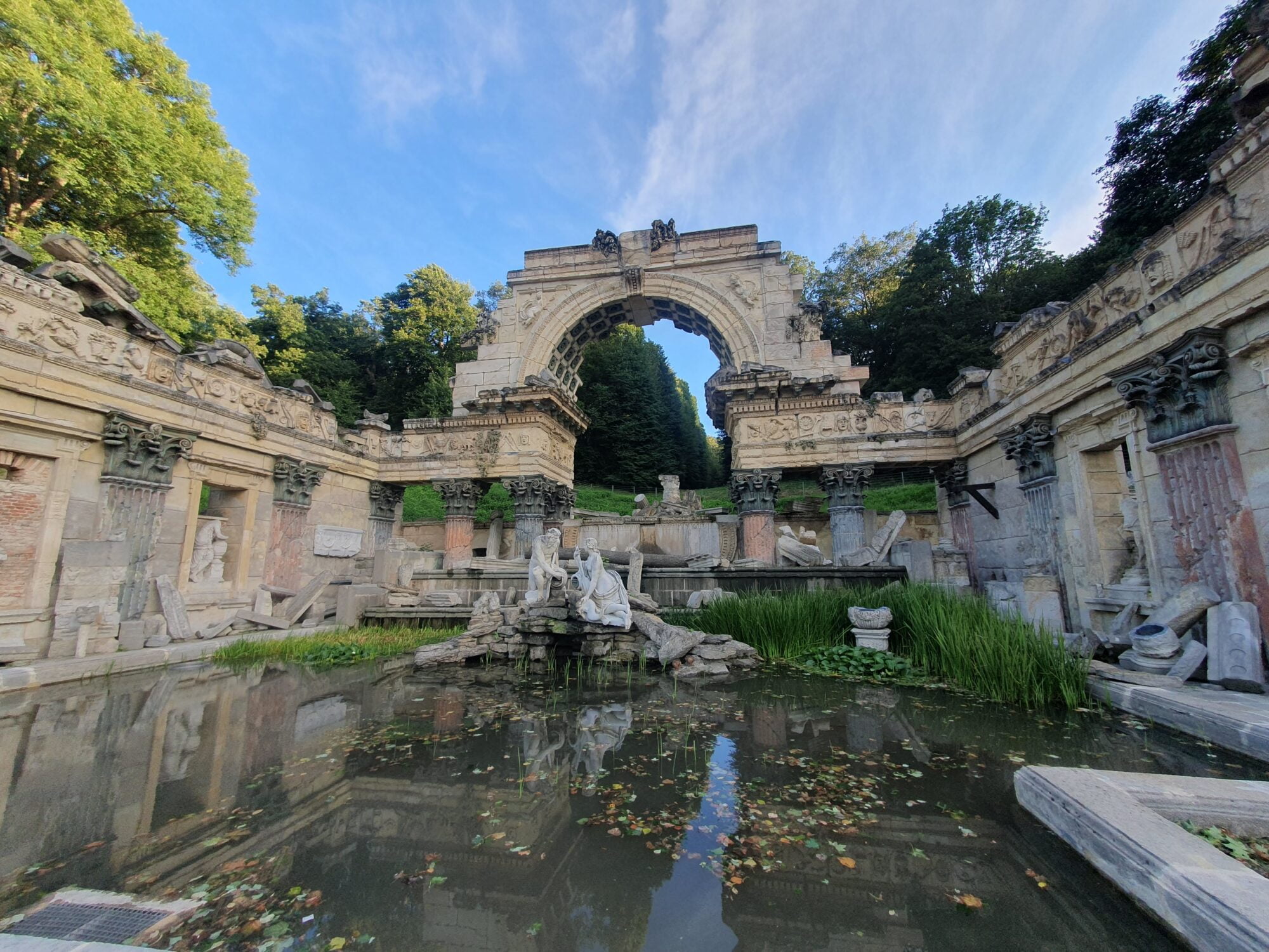 Schönbrunn Palace Roman Ruin