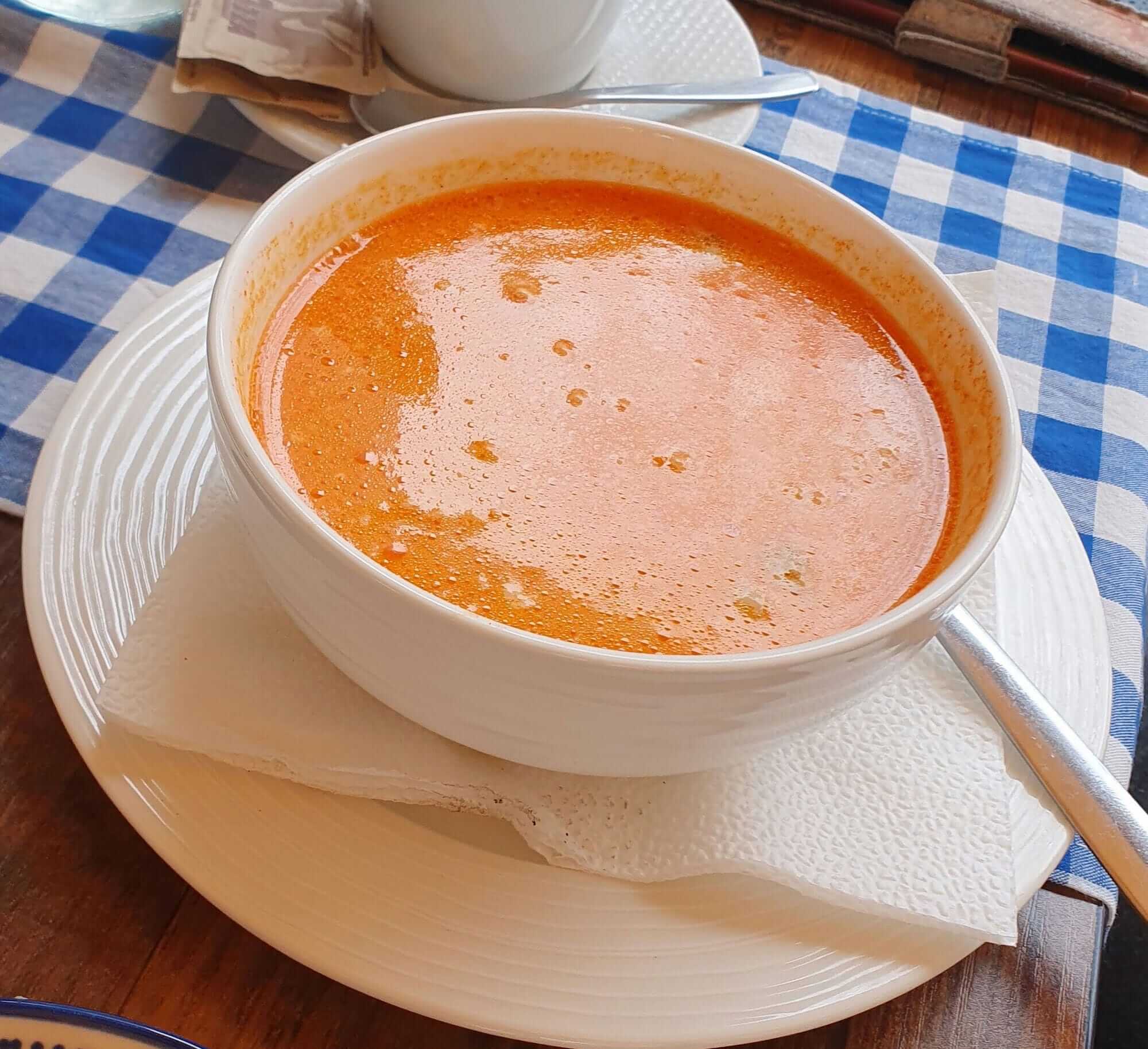 Spicy Tripe Soup