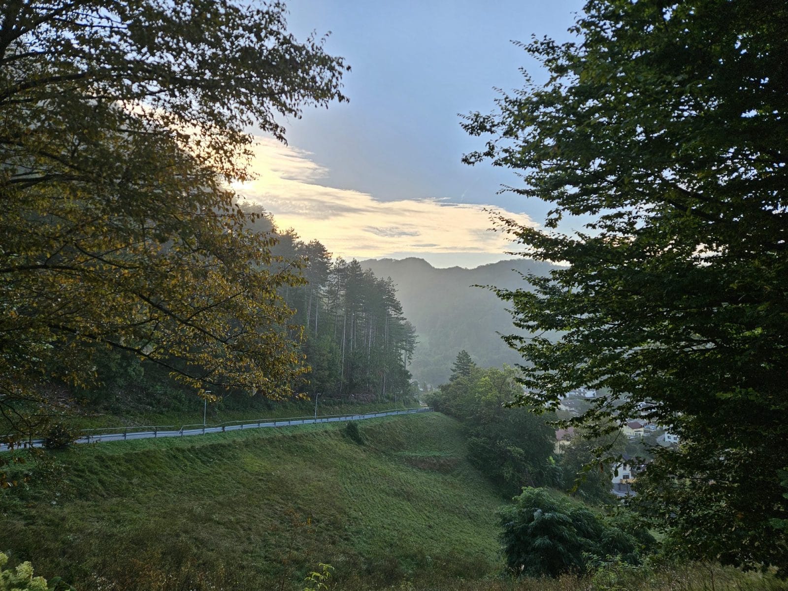 Sunrise From Castle
