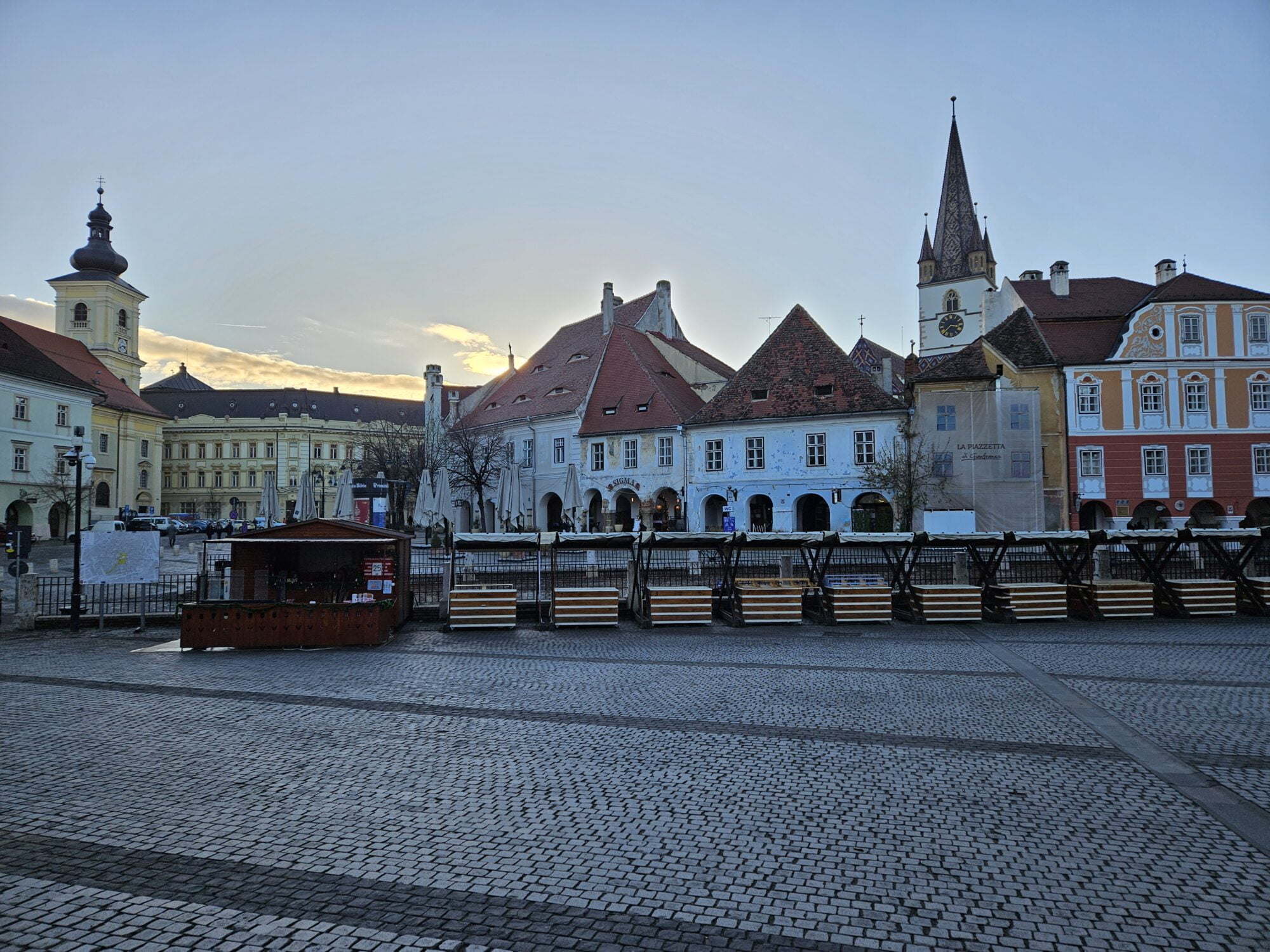 Sunset Sibiu Romania