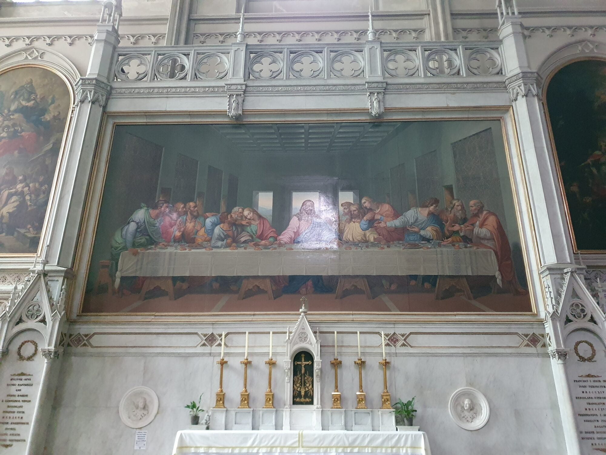 Wiener Minoritenkirche Famous Last Supper Painting