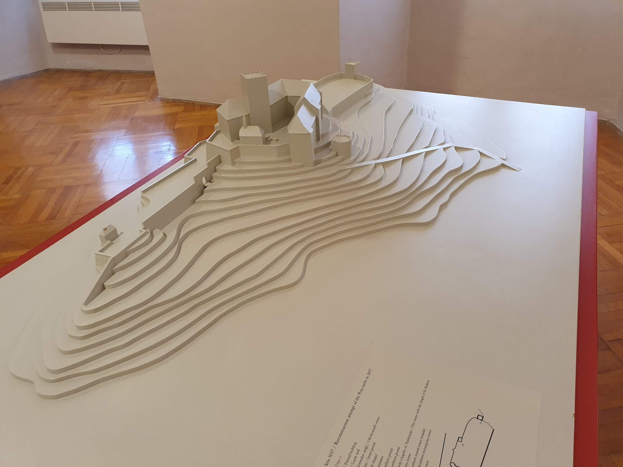 castle throughout the centuries model