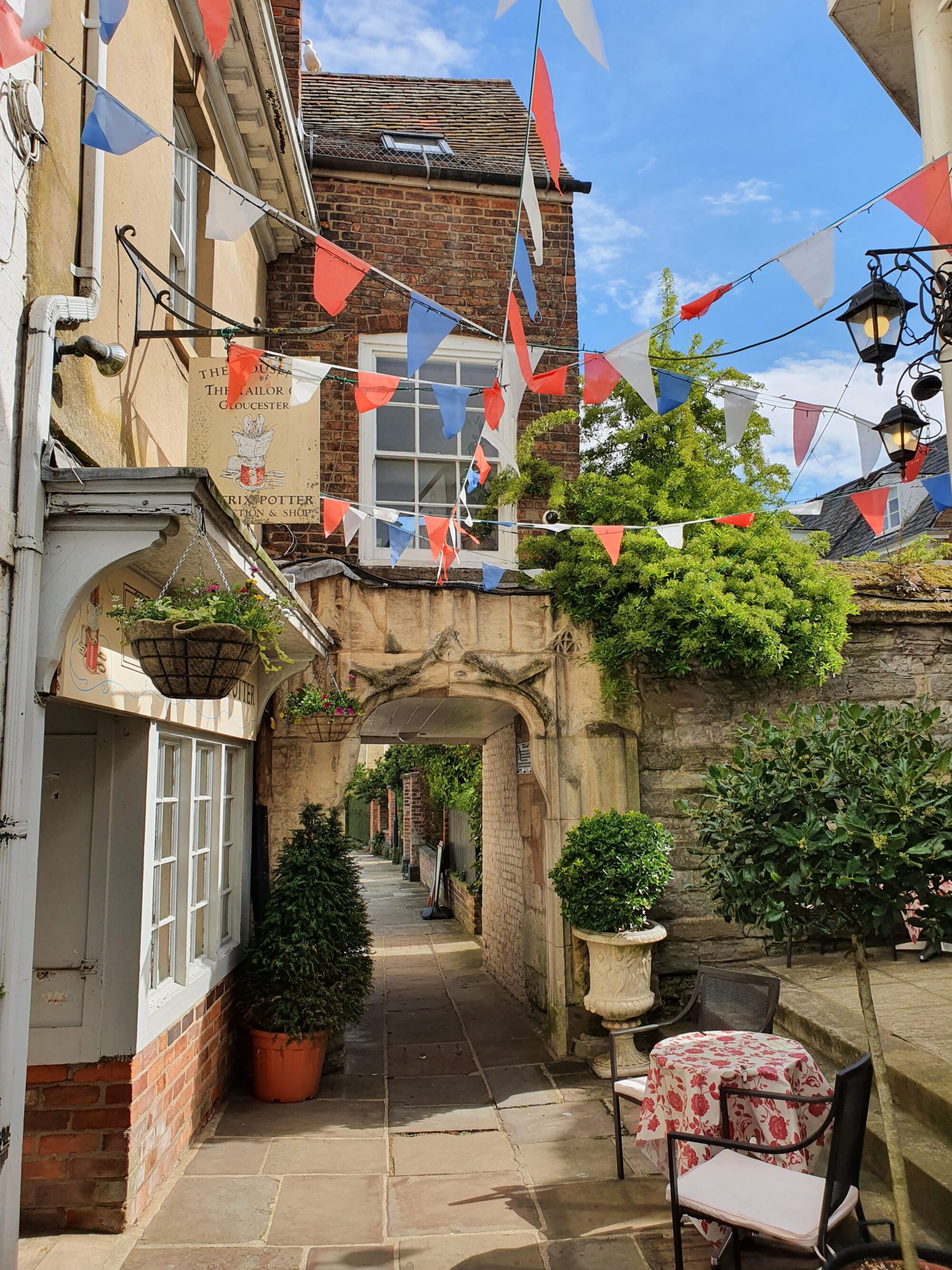 College Court and Beatrix Potter Shop