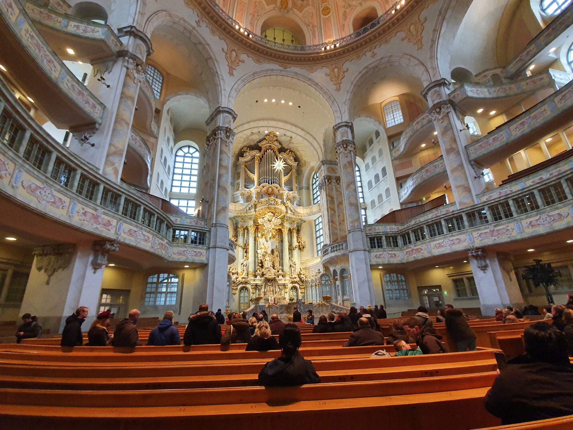 Frauenkirche Dresden Inside