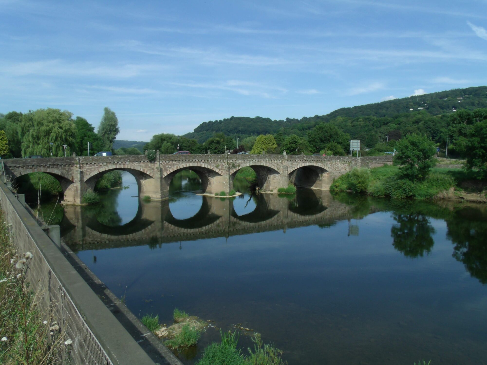 Monmouth Bridge River Wye