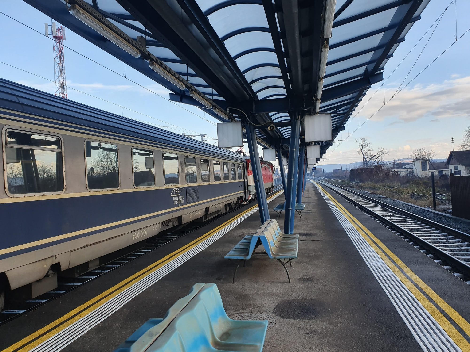 Train Travel Romania