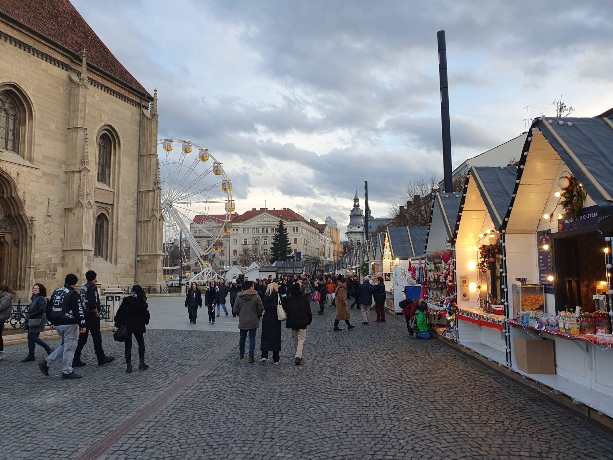 Christmas Market dusk