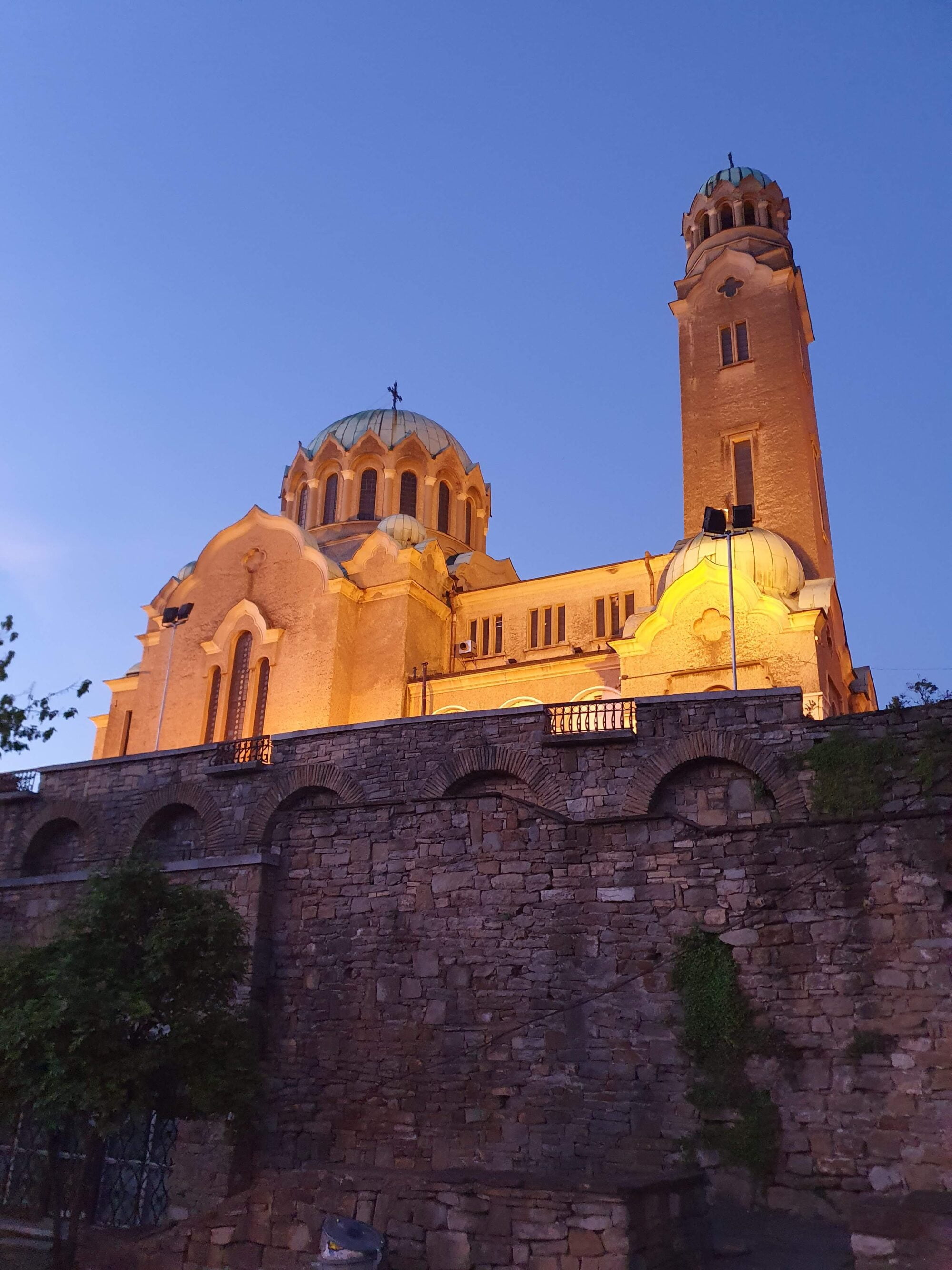 Church at night