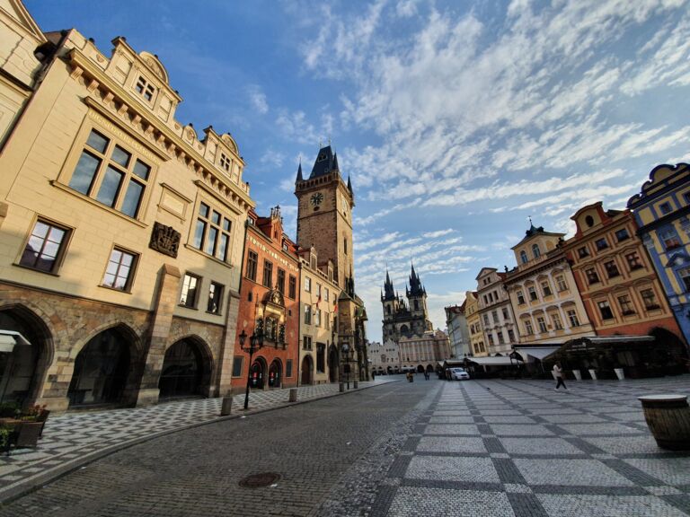 Sightseeing in Prague