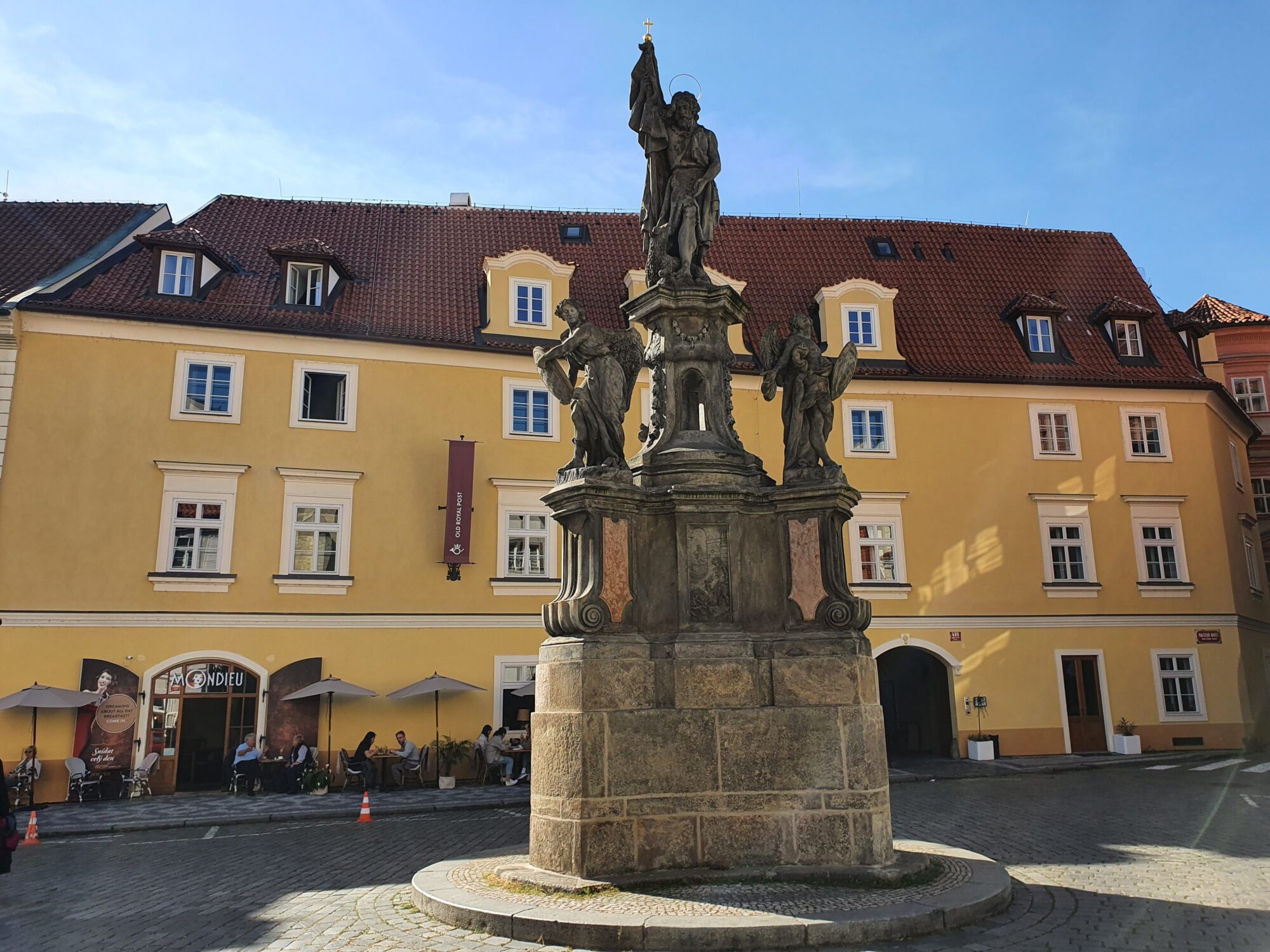 Statue of John the Baptist, Maltézské Square