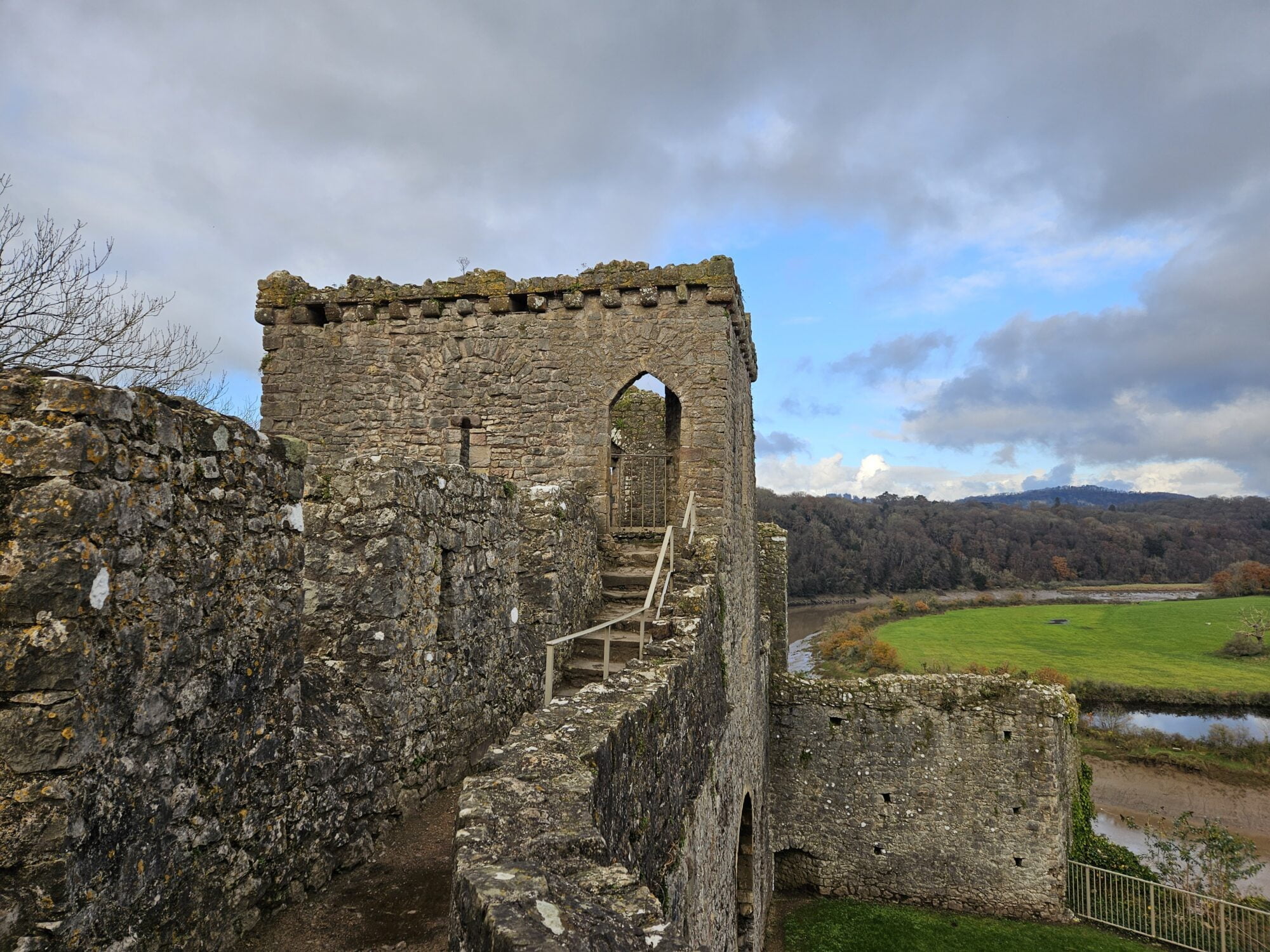Tower Walkway Autumn