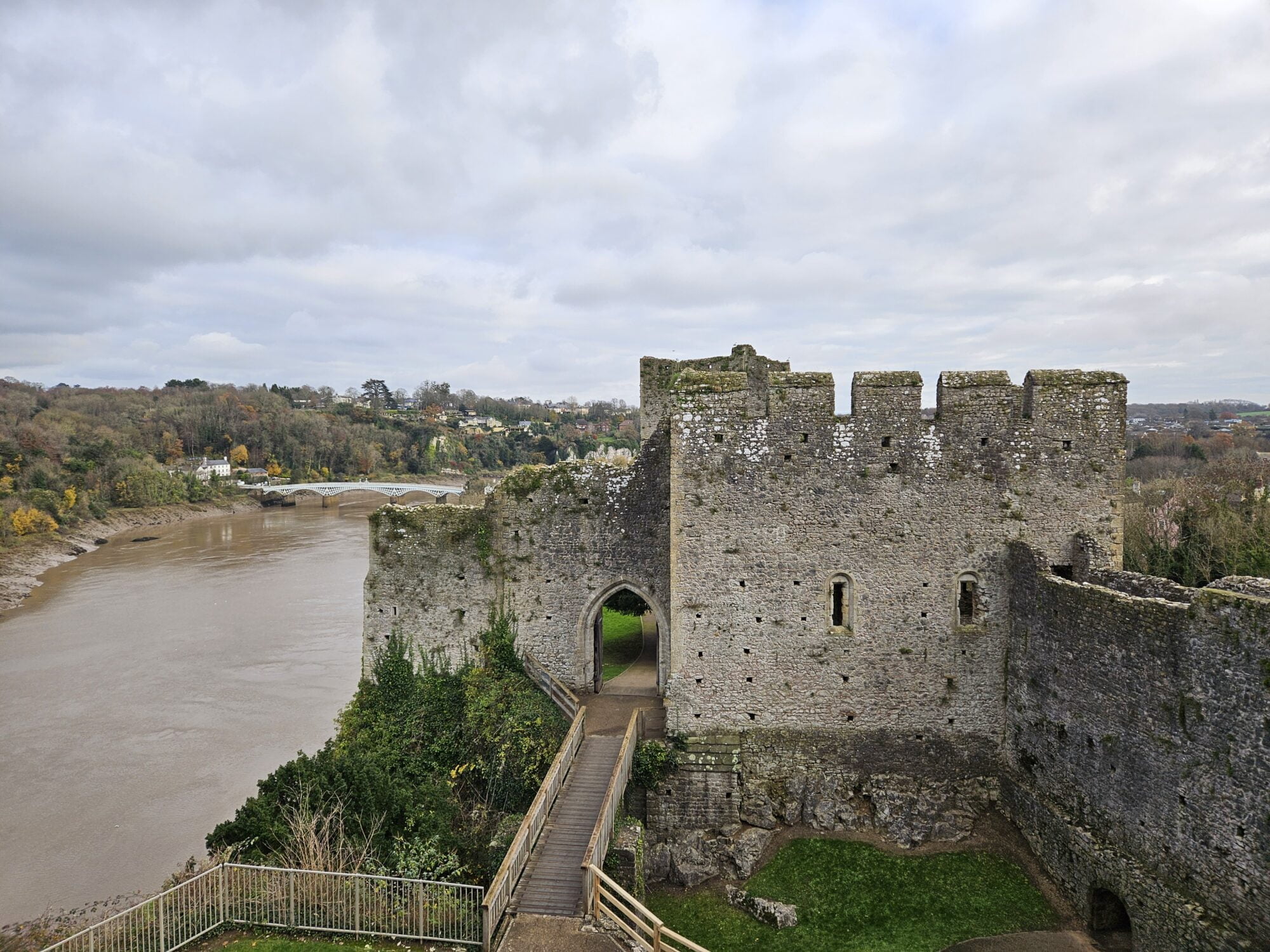 View from upper tower