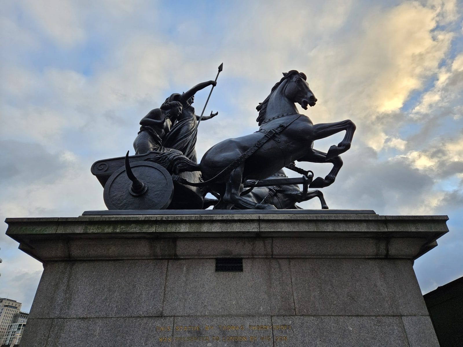 Boadicea and Her Daughters on Westminster Bridge