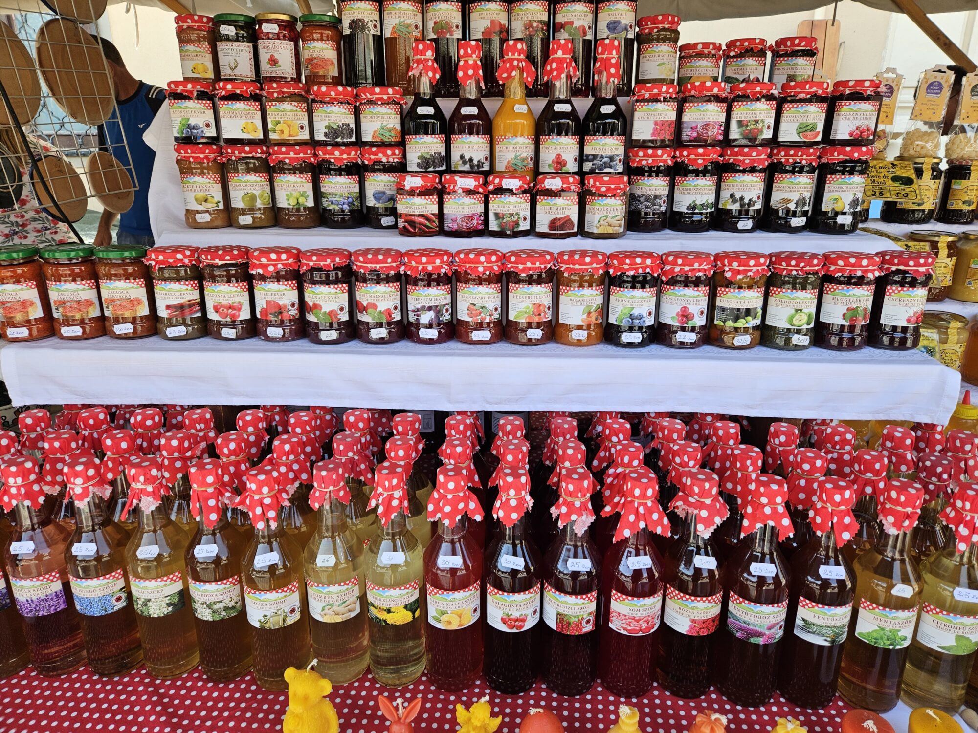 Brasov Market Stalls