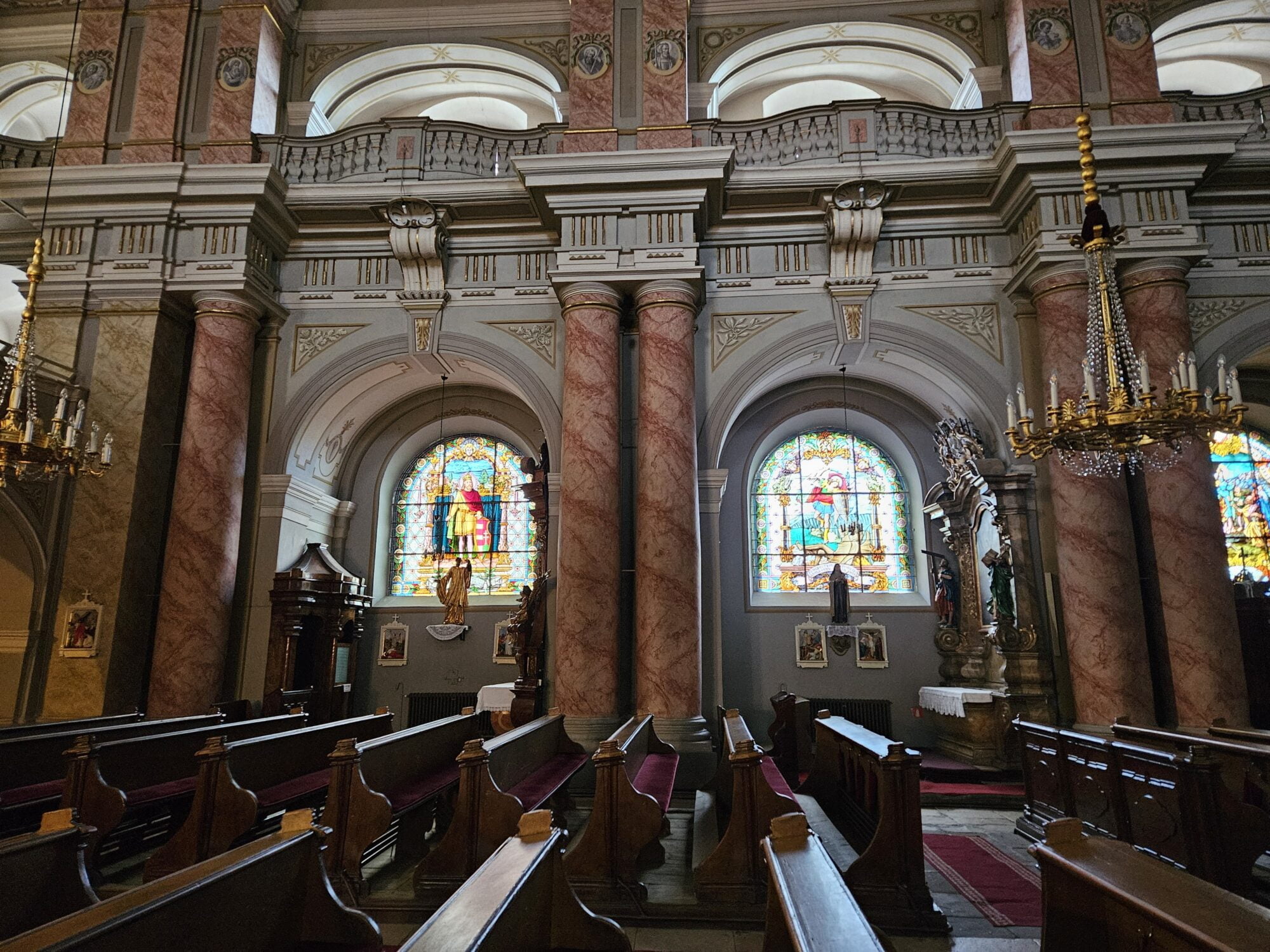 Holy Trinity Roman Catholic Church Stained Glass