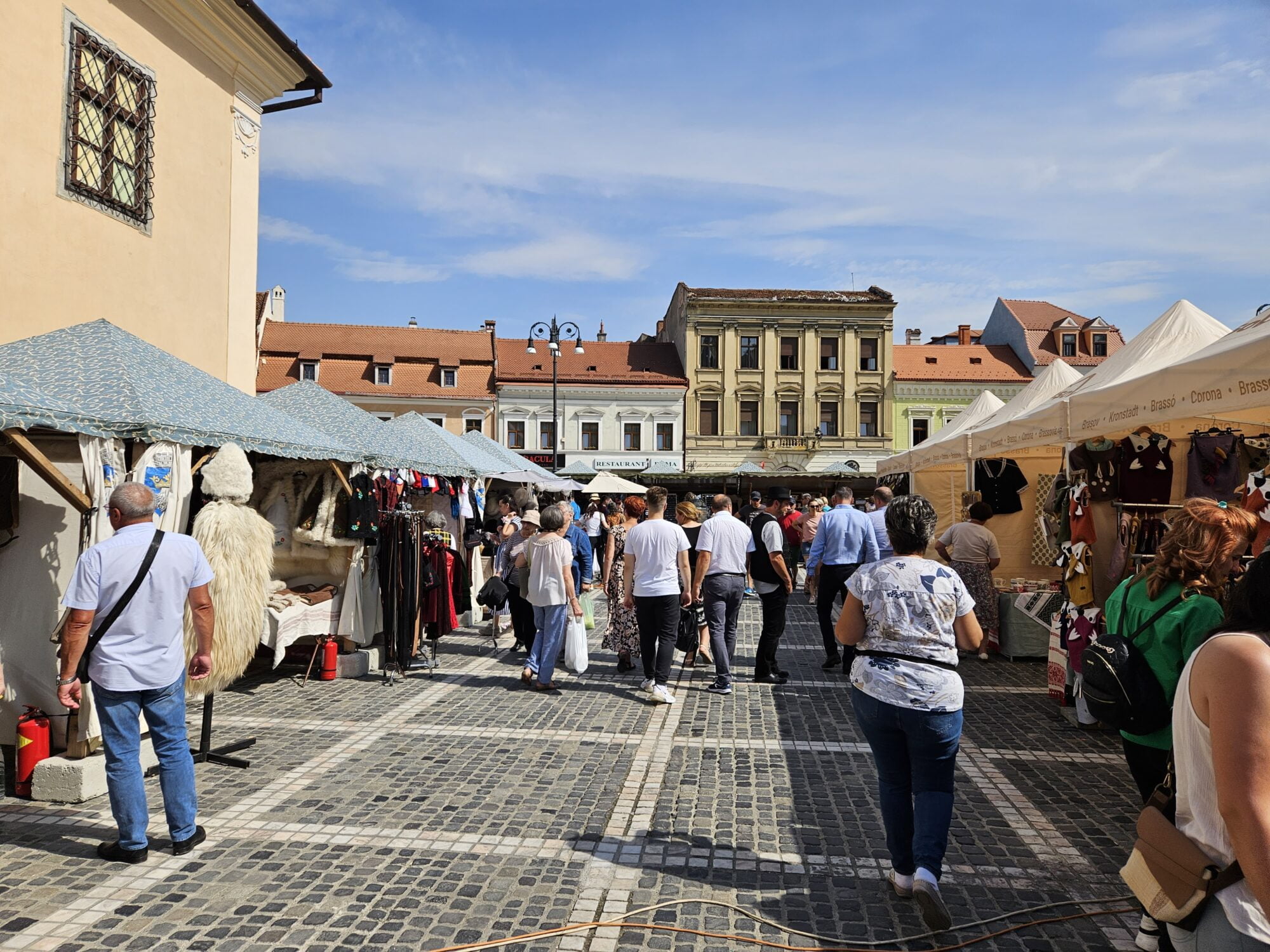 Main square market Brasov
