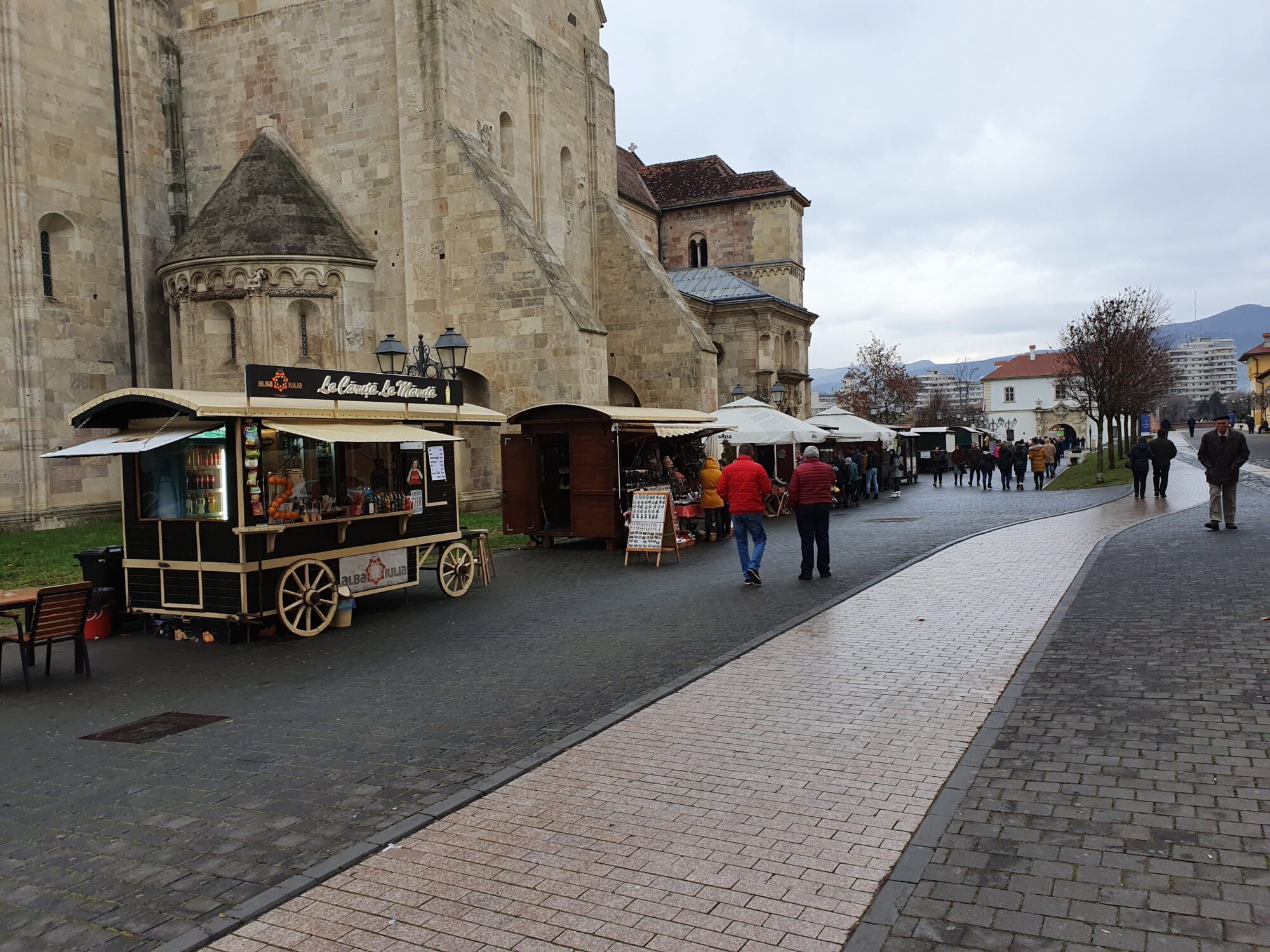 Market stalls Alba Iulia
