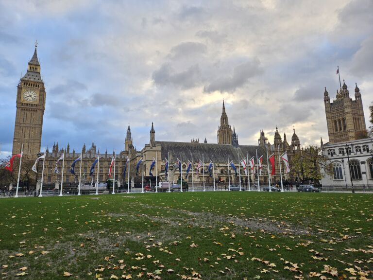 Palace of Westminster in London