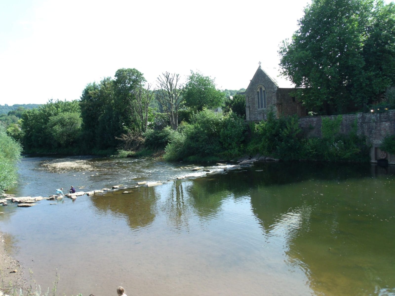River Monnow and Church