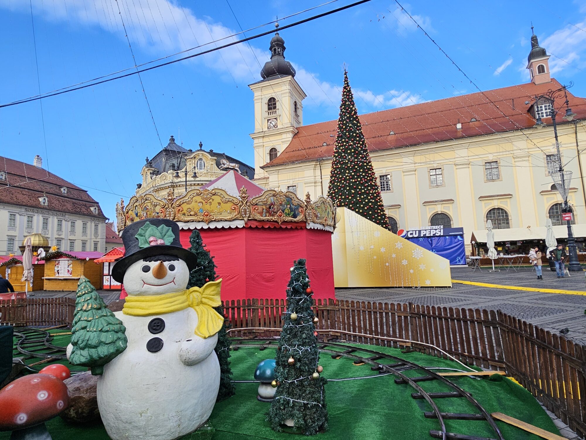 Sibiu Christmas Market Romania