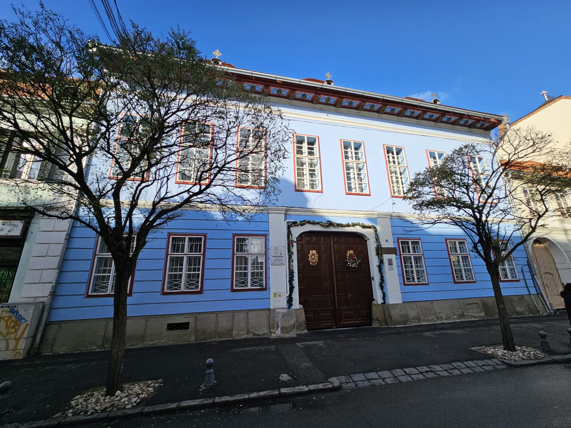 Sibiu blue house